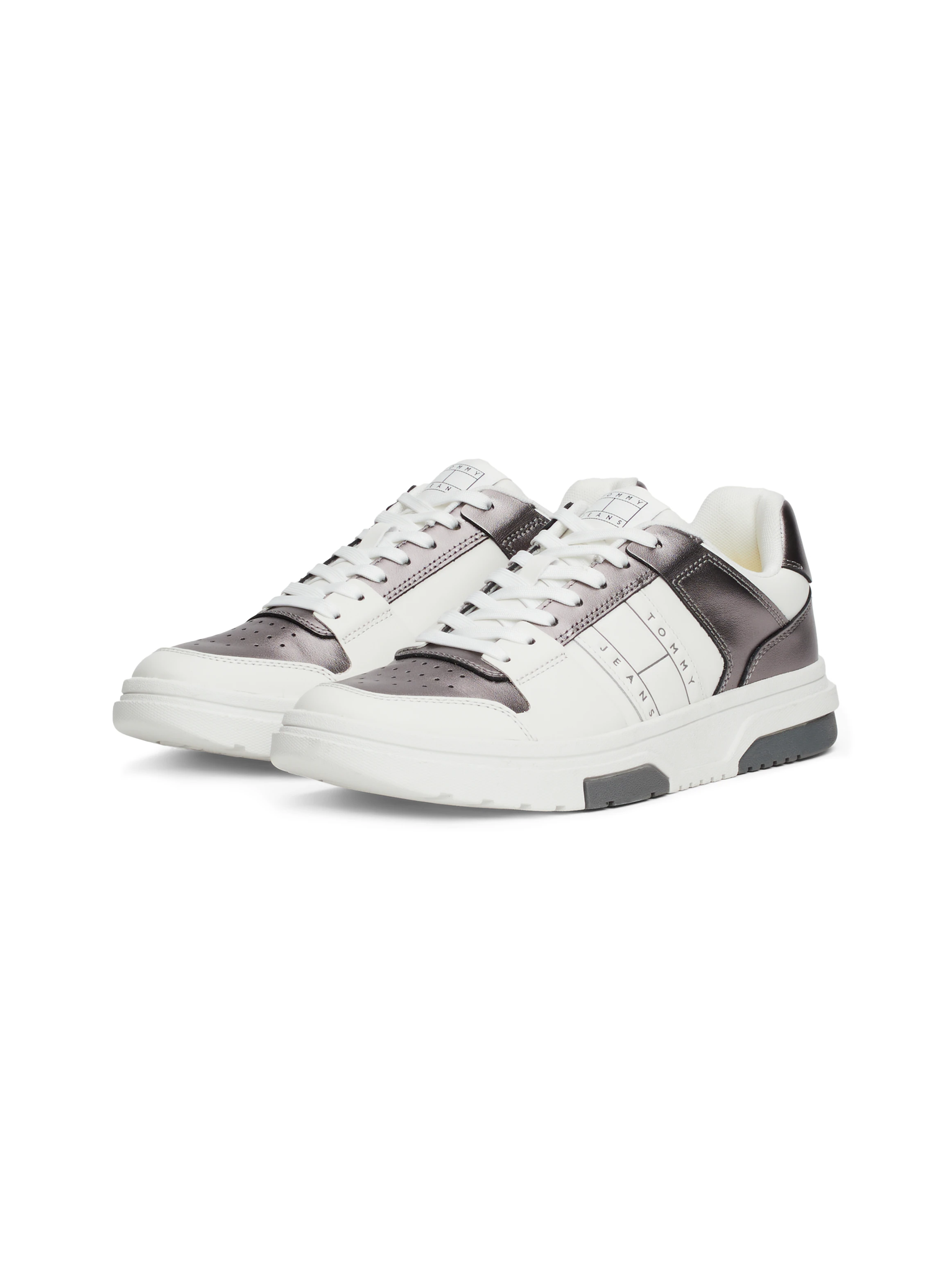 Tommy Jeans Plateausneaker "THE BROOKLYN METALLIC", Freizeitschuh, Halbschu günstig online kaufen