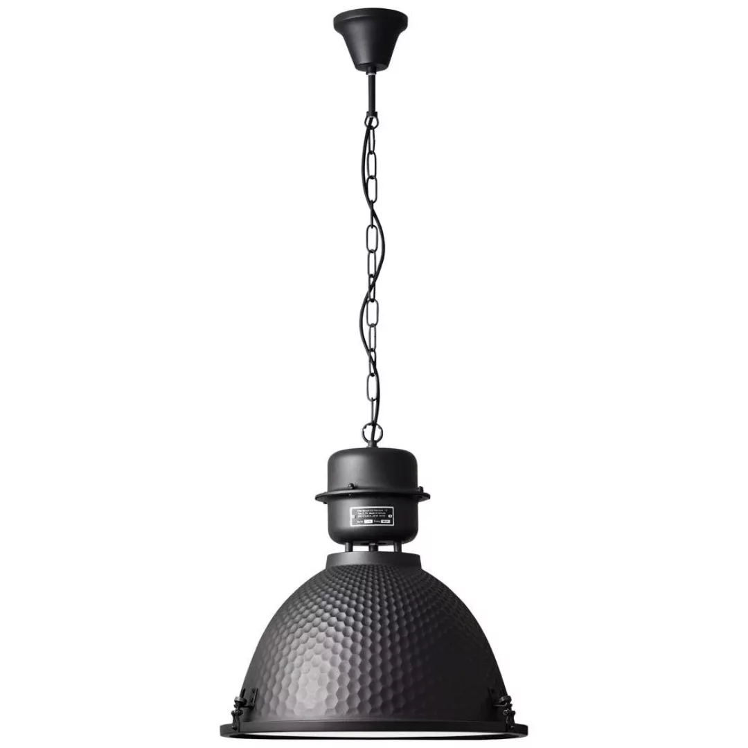 Brilliant Pendelleuchte Kiki 93758/86 schwarz Metall Glas H/D: ca. 146x48 c günstig online kaufen