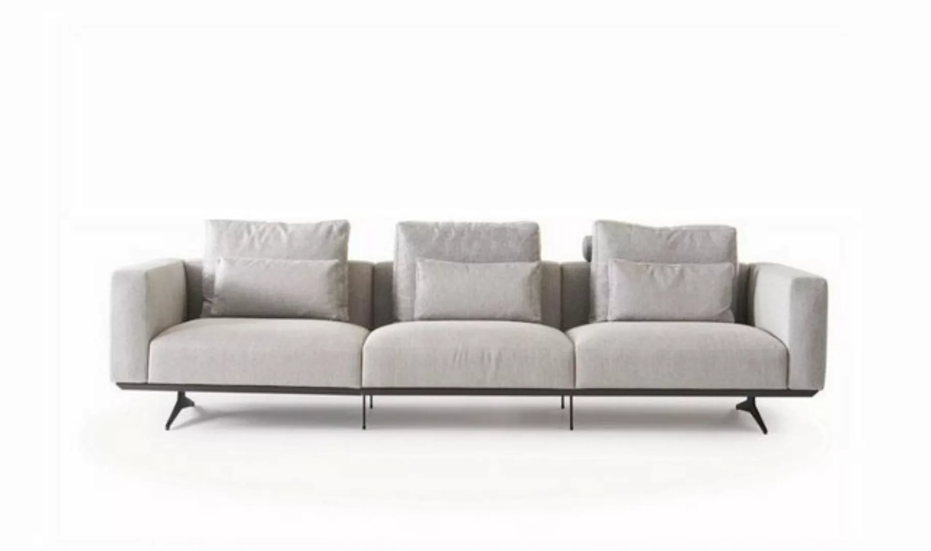 Xlmoebel Sofa Neue Polstergarnitur für das Wohnzimmer in weißem Design, 4-S günstig online kaufen