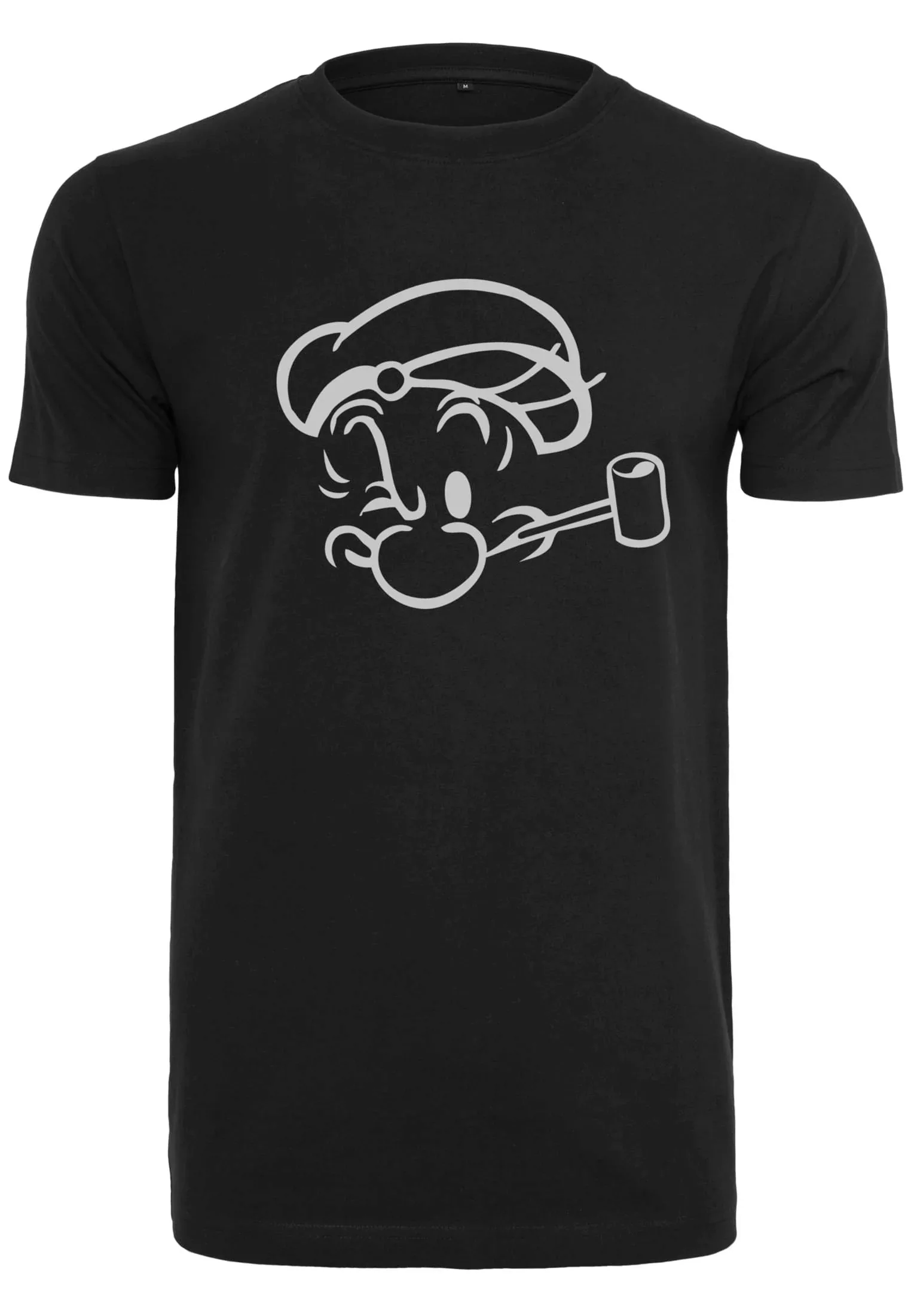 Merchcode Kurzarmshirt "Merchcode Herren Popeye Face Sketch Tee" günstig online kaufen