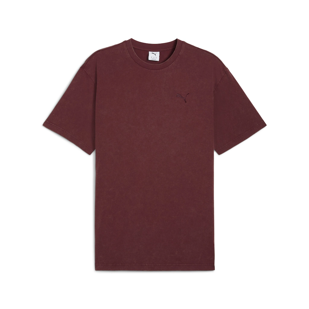 PUMA T-Shirt "Essentials Elevated Relaxed Wash T-Shirt Herren" günstig online kaufen