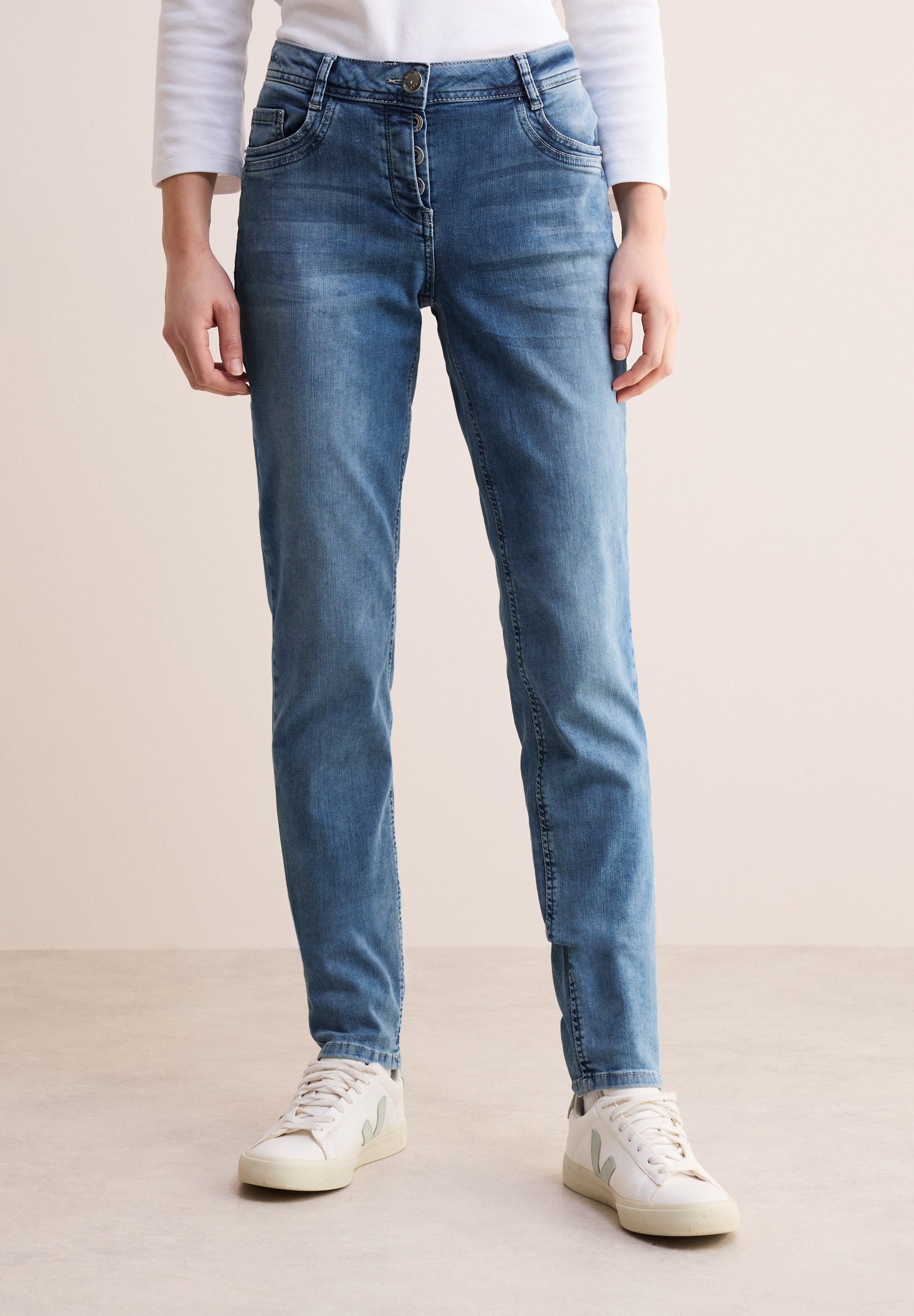 STREET ONE Gerade Jeans, 5-Pocket-Style günstig online kaufen