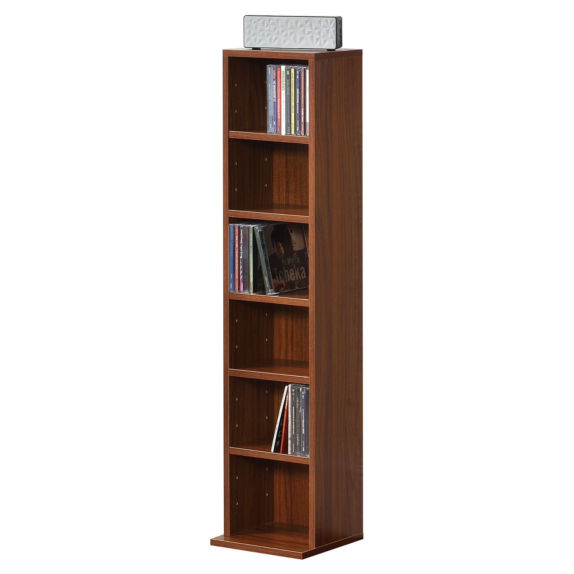 en.casa CD-Regal, »Tynset« 90x20x20 cm Standregal günstig online kaufen