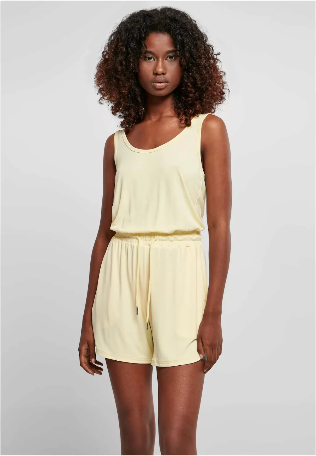 URBAN CLASSICS Jumpsuit "Urban Classics Damen Ladies Short Sleeveless Modal günstig online kaufen