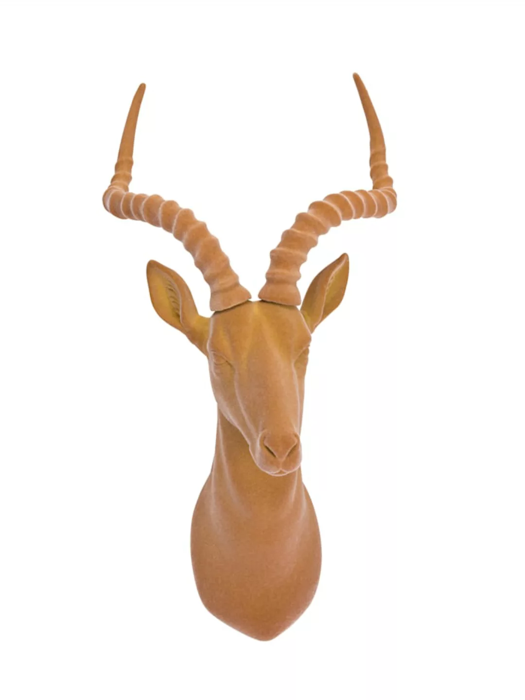Wand-Deko, Antilope impré Curry günstig online kaufen