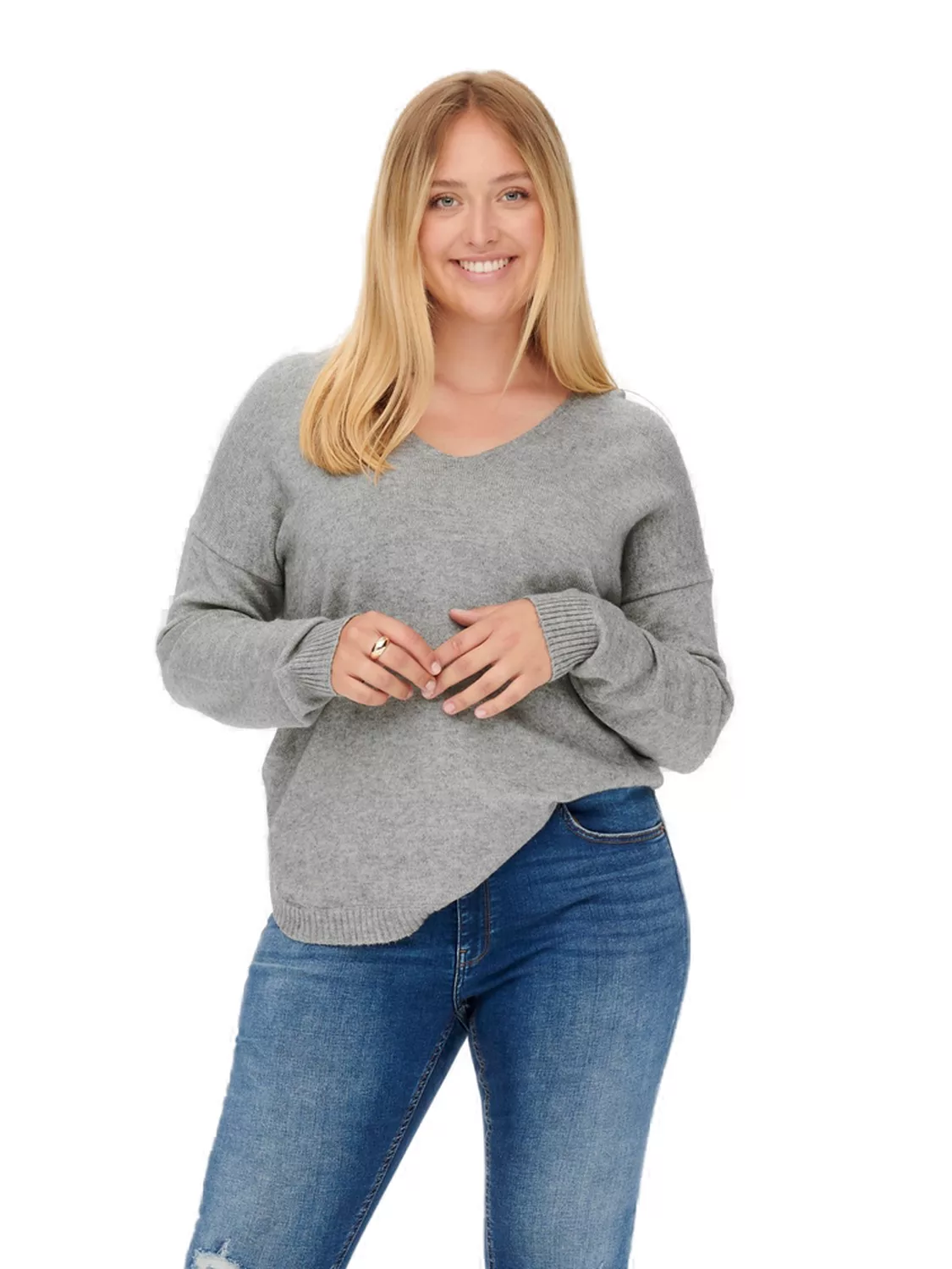 Carmakoma by Only Damen Pullover CARMARGARETA - Plus Size günstig online kaufen