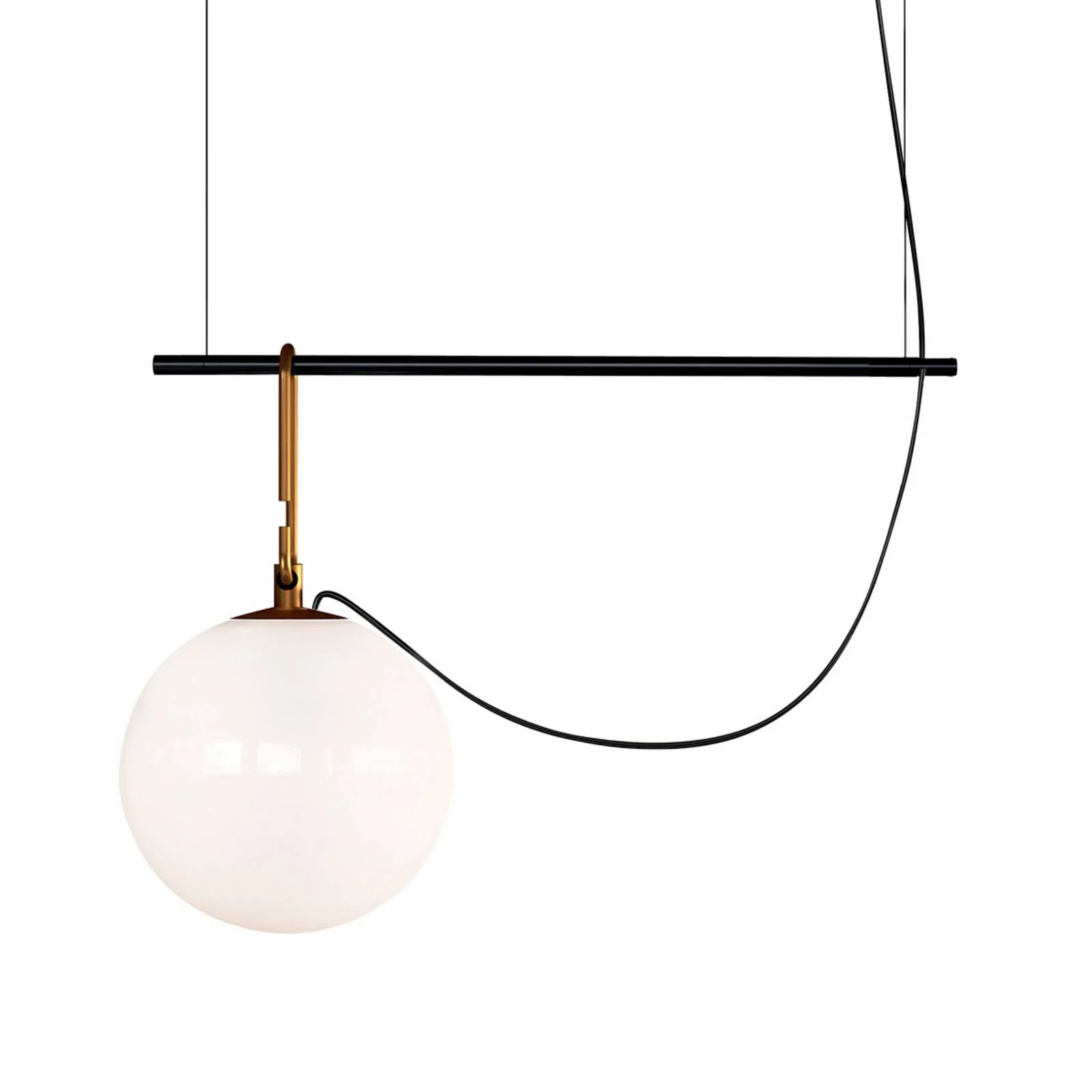 Artemide nh S1 22 Hängelampe 55 cm Kugel Ø 22cm günstig online kaufen