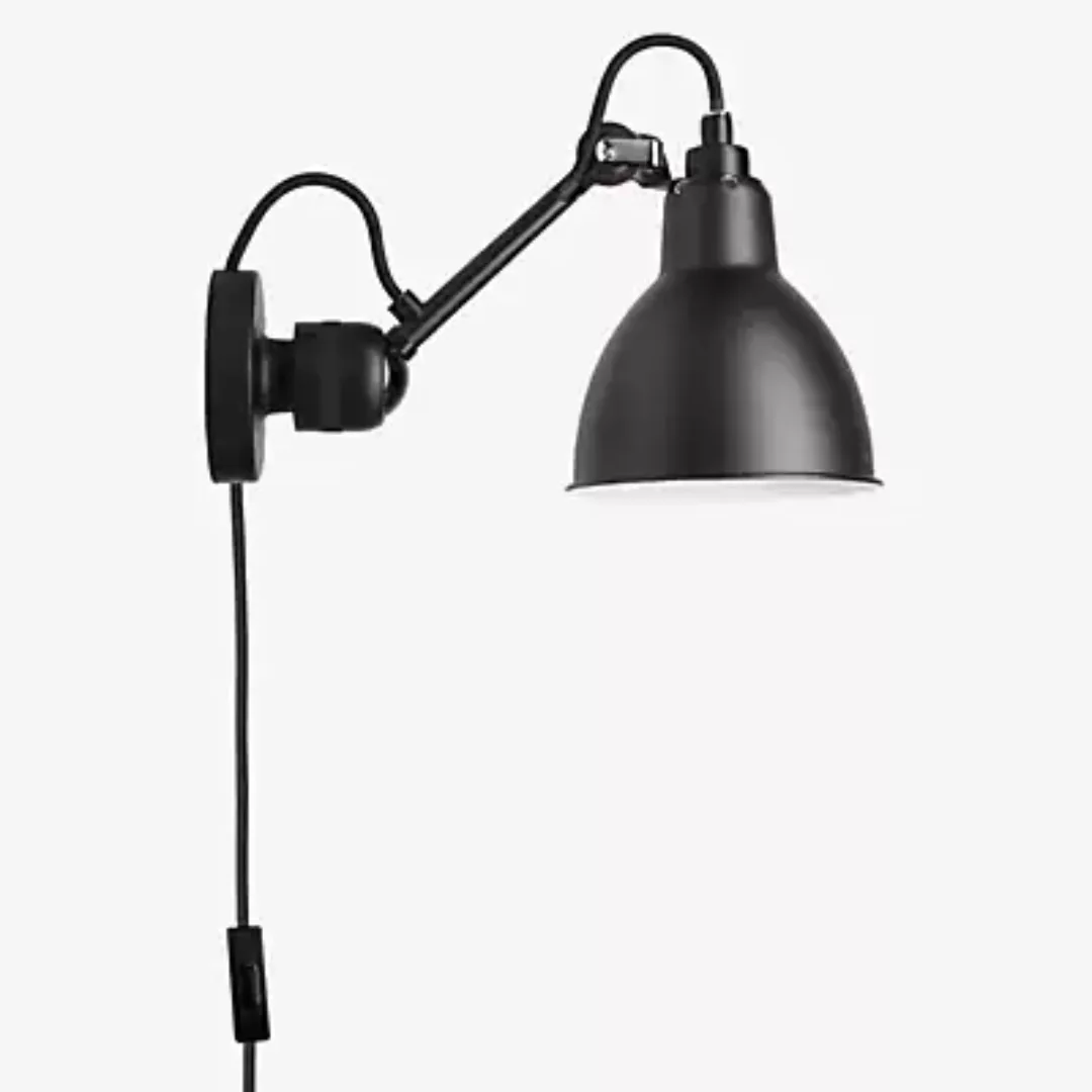 DCW Lampe Gras No 304 CA Wandleuchte schwarz, chrom günstig online kaufen