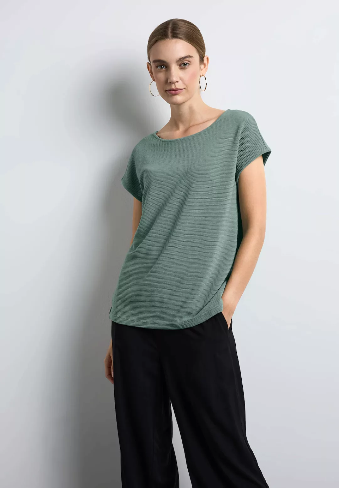 STREET ONE Shirttop mit LENZING™ EcoVero günstig online kaufen