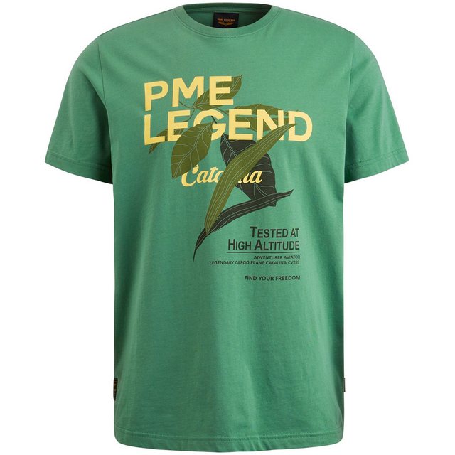 PME LEGEND T-Shirt - kurzarm Shirt - mit coolem Frontprint - Short sleeve r günstig online kaufen