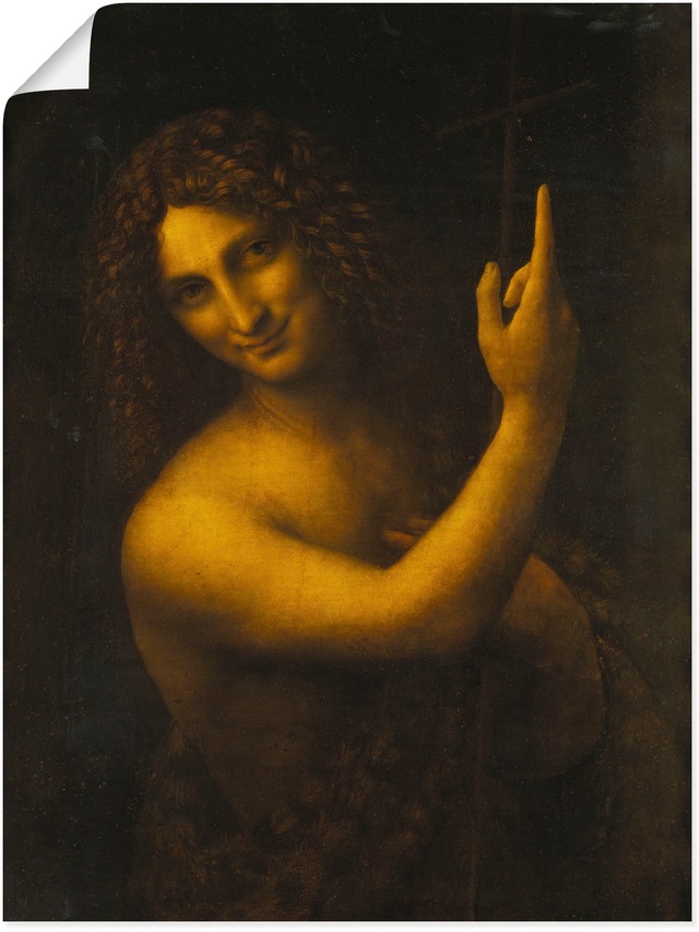 Artland Kunstdruck "Johannes der Täufer. 1513/16", Religion, (1 St.), als L günstig online kaufen