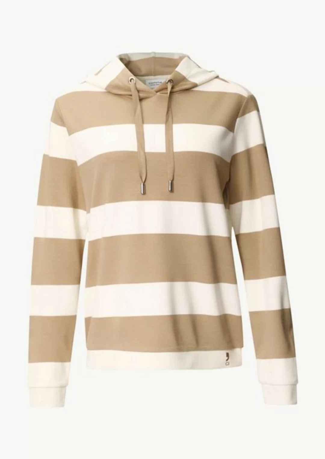 comma casual identity Sweatshirt Sweatshirt mit Kapuze und Blockstreifen Lo günstig online kaufen