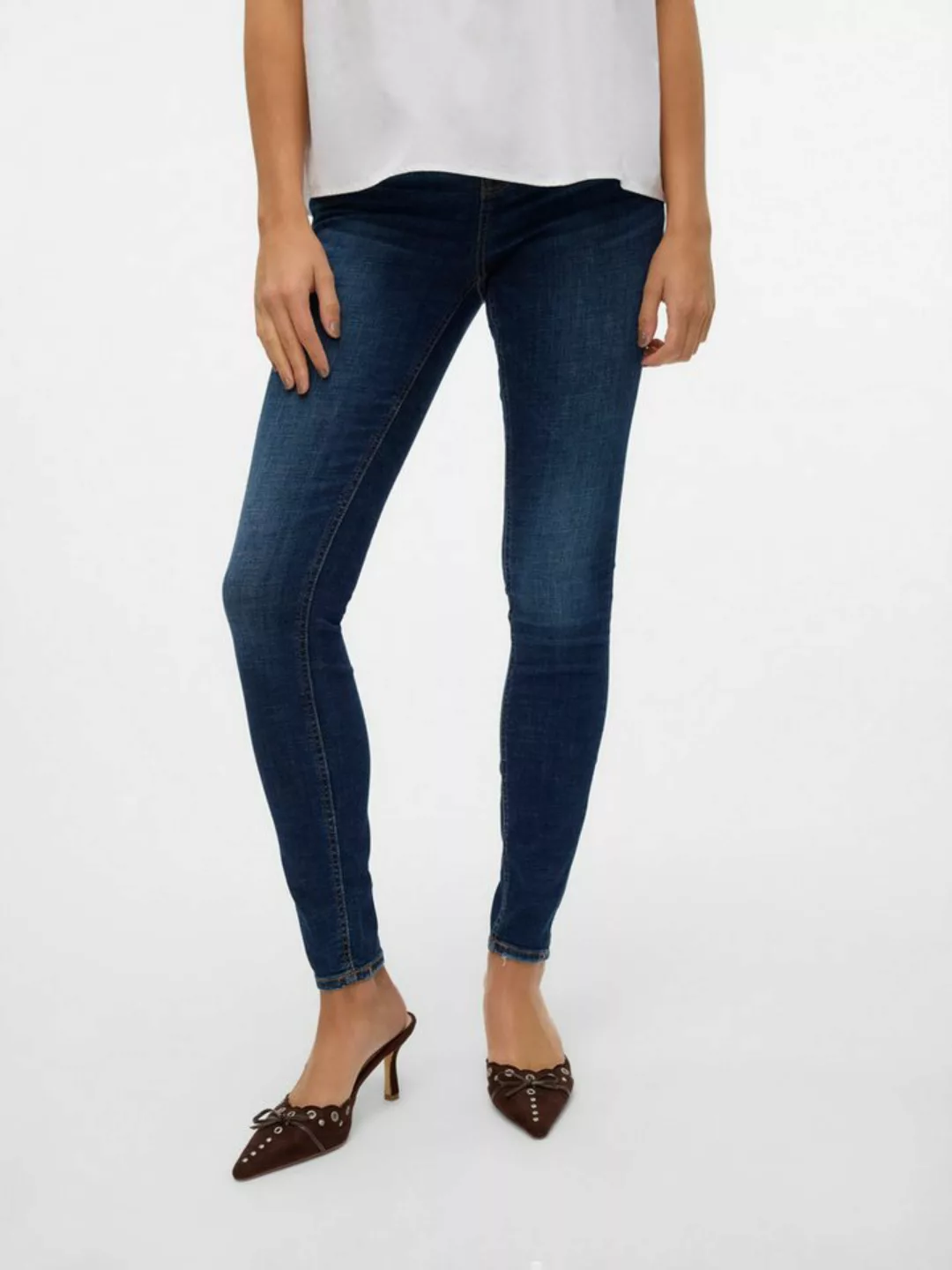 Vero Moda Skinny-fit-Jeans VMFLASH MR SKINNY JEANS LI3303 GA NOOS günstig online kaufen