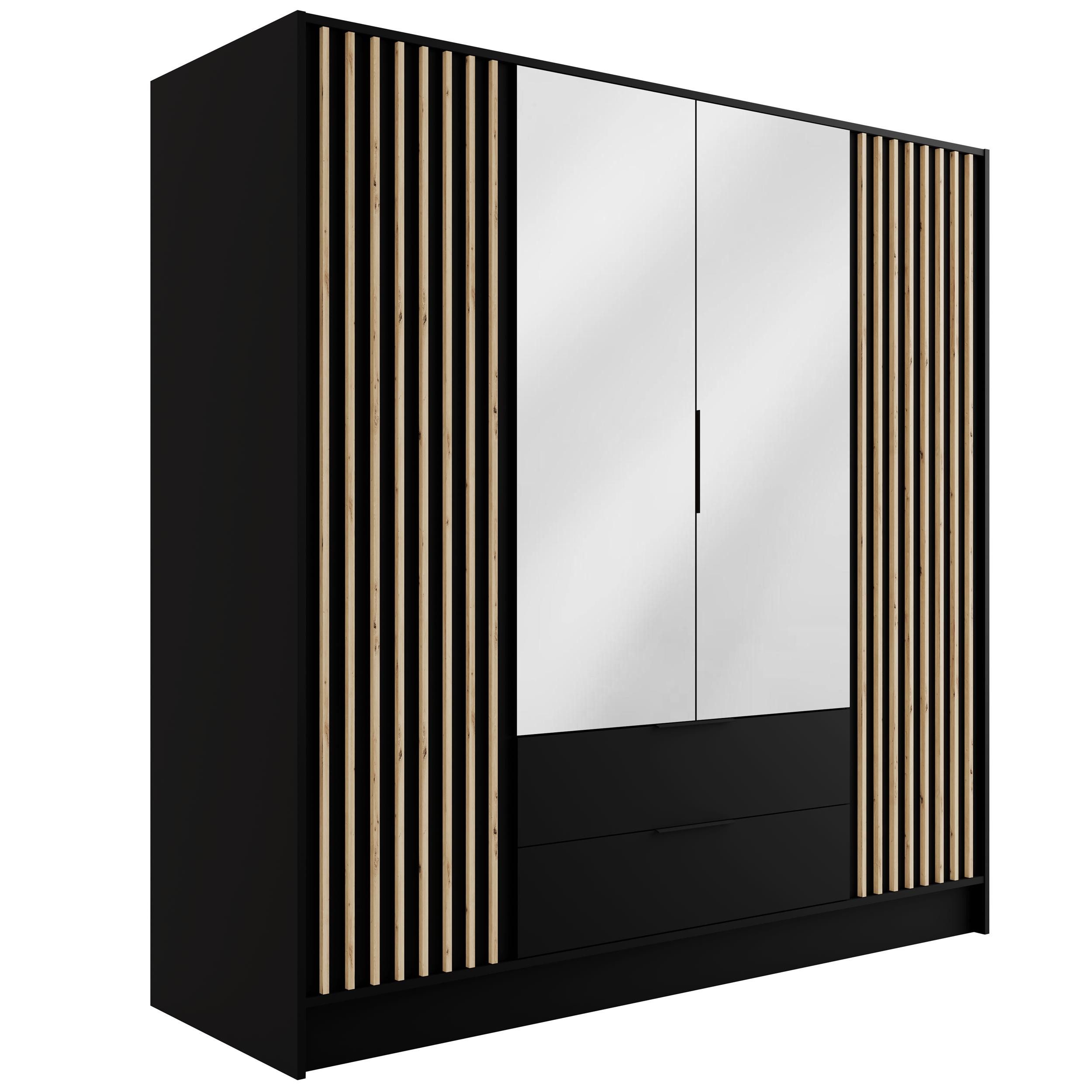 ALTDECOR Drehtürenschrank NELIA (Kleiderschrank Garderobenschrank mit günstig online kaufen