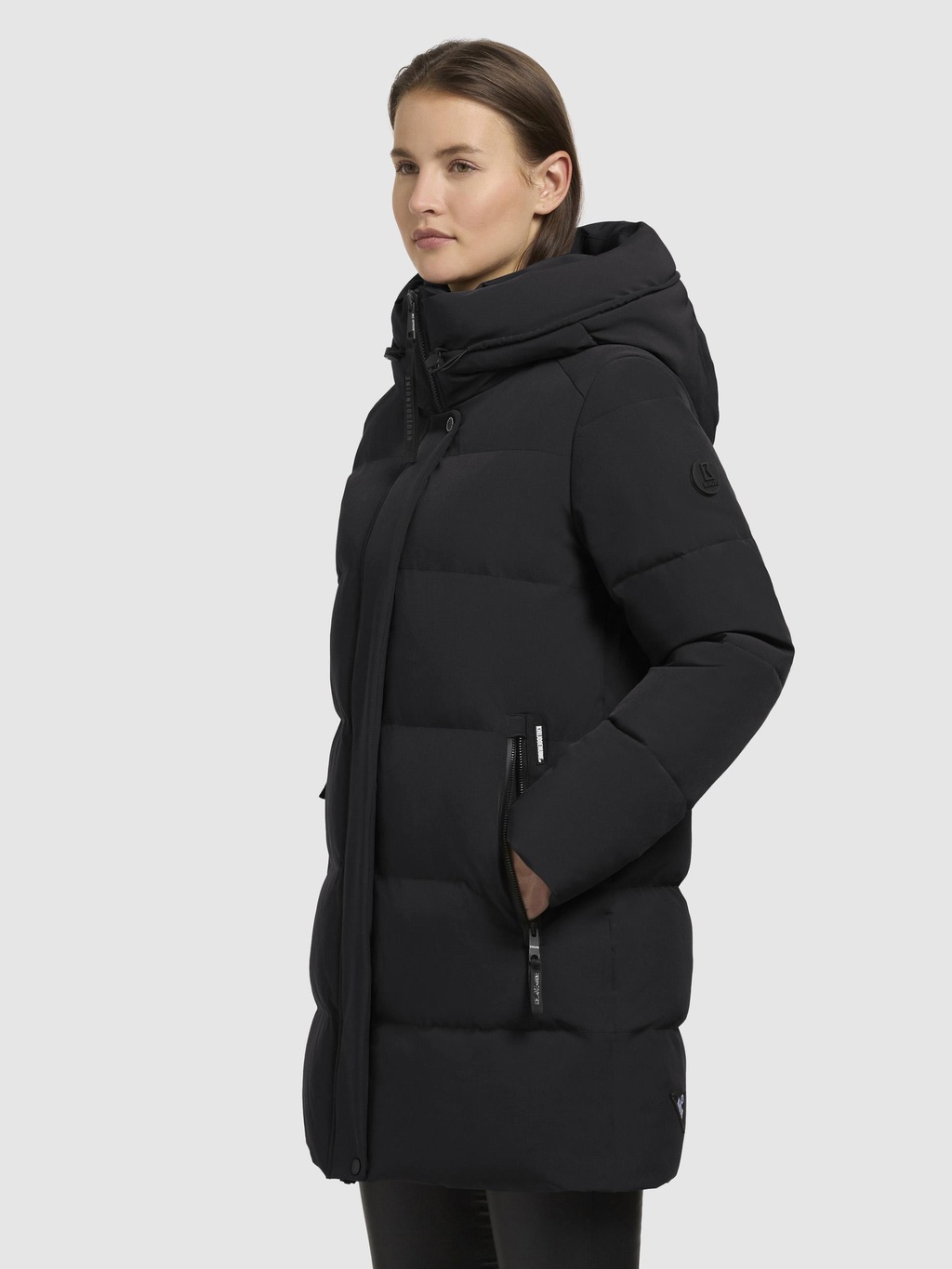 khujo Steppjacke "Lola-YM", mit Kapuze, warme Winterjacke mit großzügiger K günstig online kaufen