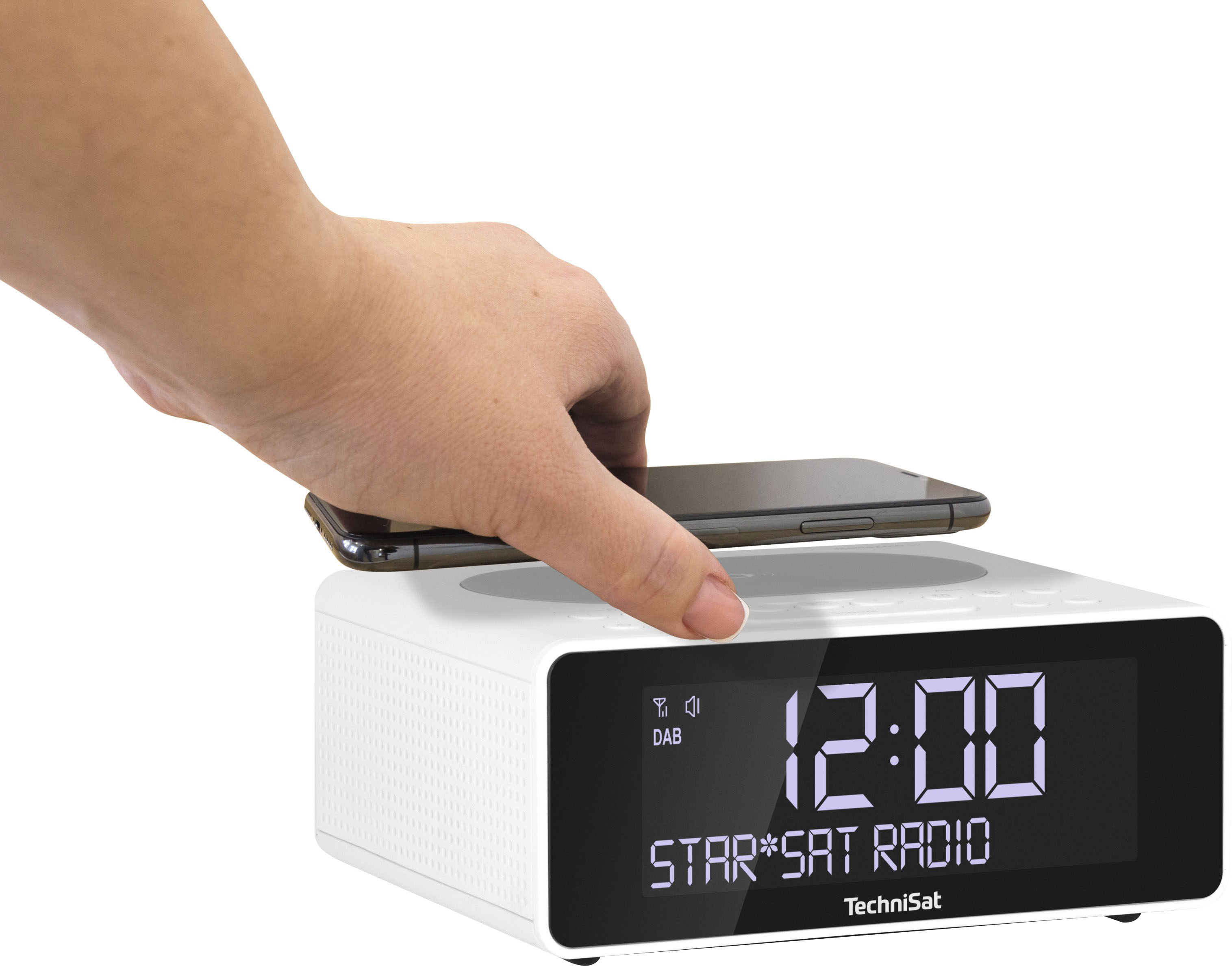 TechniSat Radiowecker »DIGITRADIO 52 - Stereo Uhrenradio«, mit DAB+, Snooze günstig online kaufen