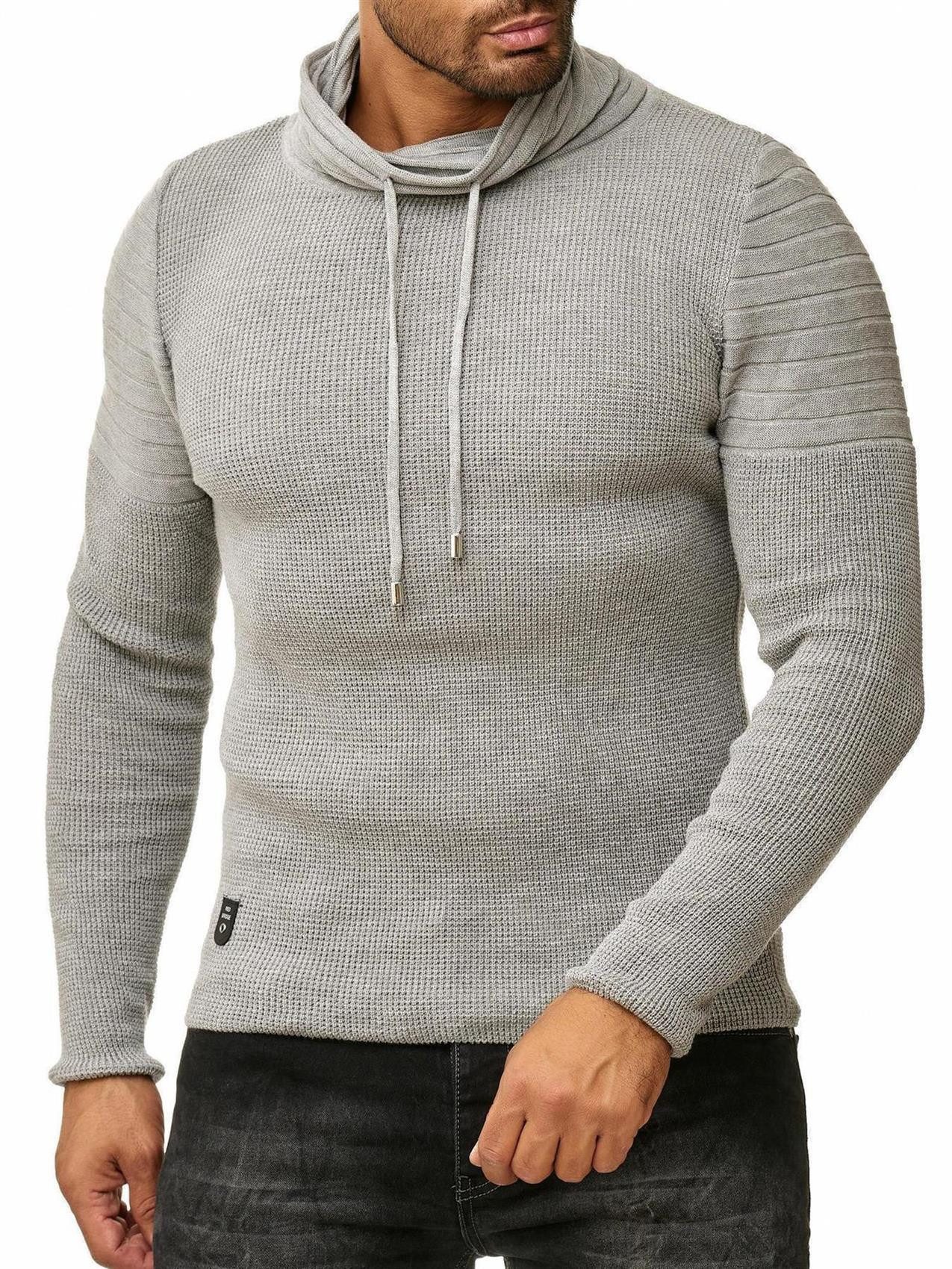 RedBridge Strickpullover Herren Strickpullover Rollkragen günstig online kaufen