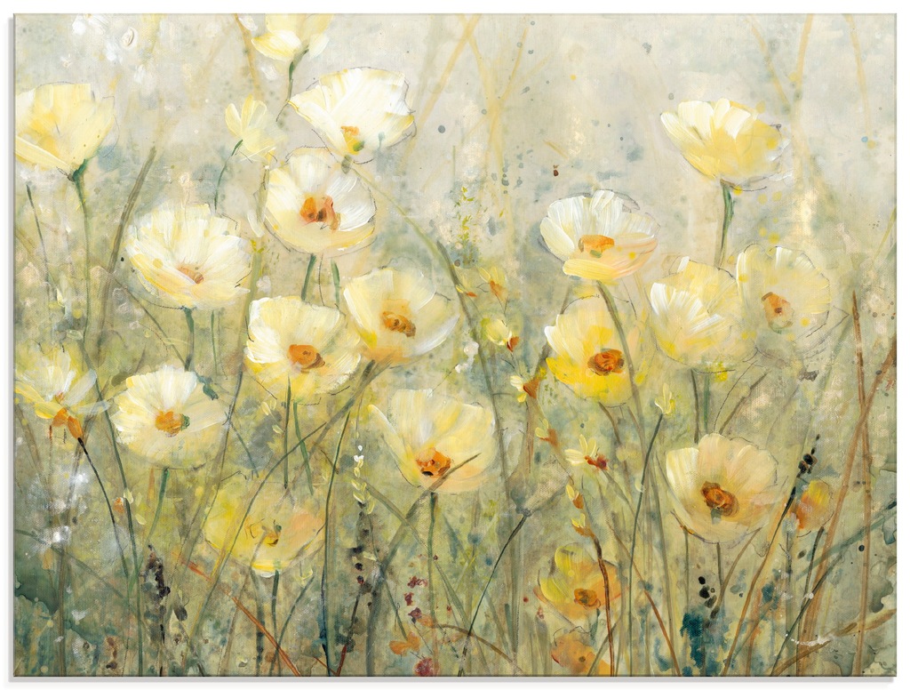 Artland Glasbild "Sommer in voller Blüte I", Blumenwiese, (1 St.), in versc günstig online kaufen