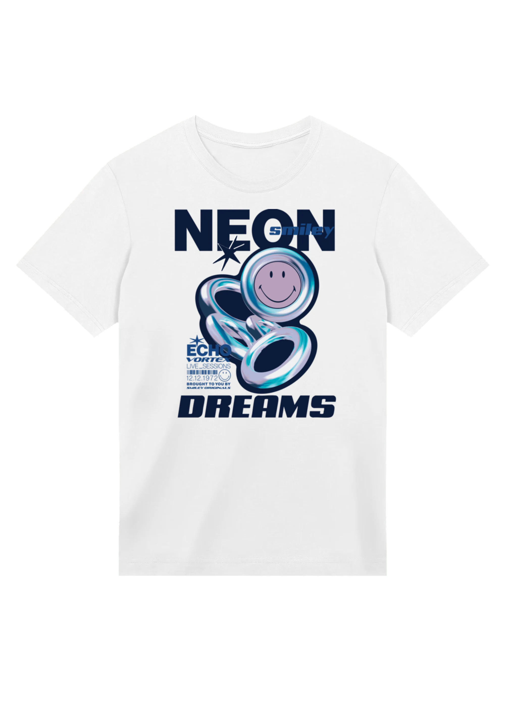 F4NT4STIC T-Shirt "Smiley Originals Neon Dreams Rave Wear", Premium Qualitä günstig online kaufen
