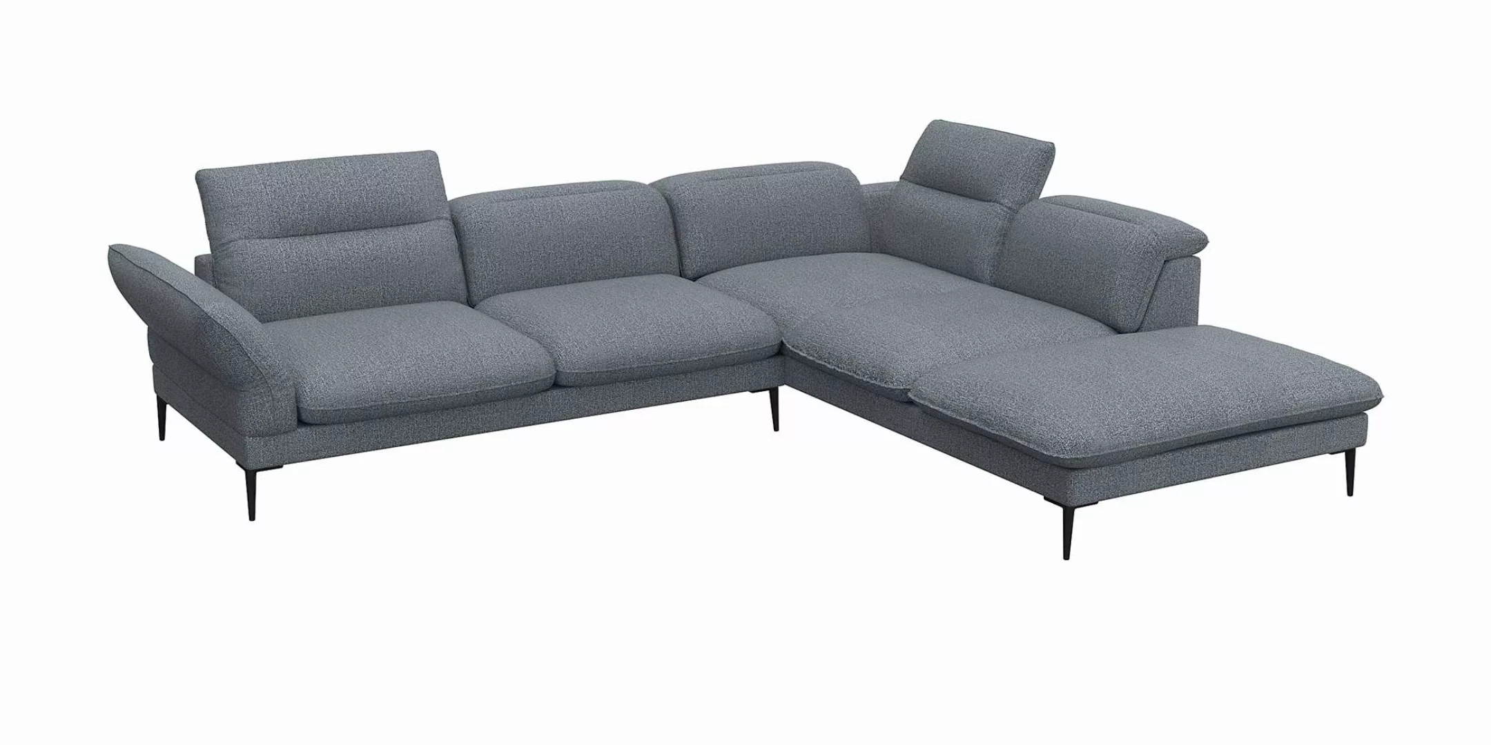 FLEXLUX Ecksofa "Salino, Funktionssofa mit Ottomane, Relaxsofa, Ecksofa", S günstig online kaufen