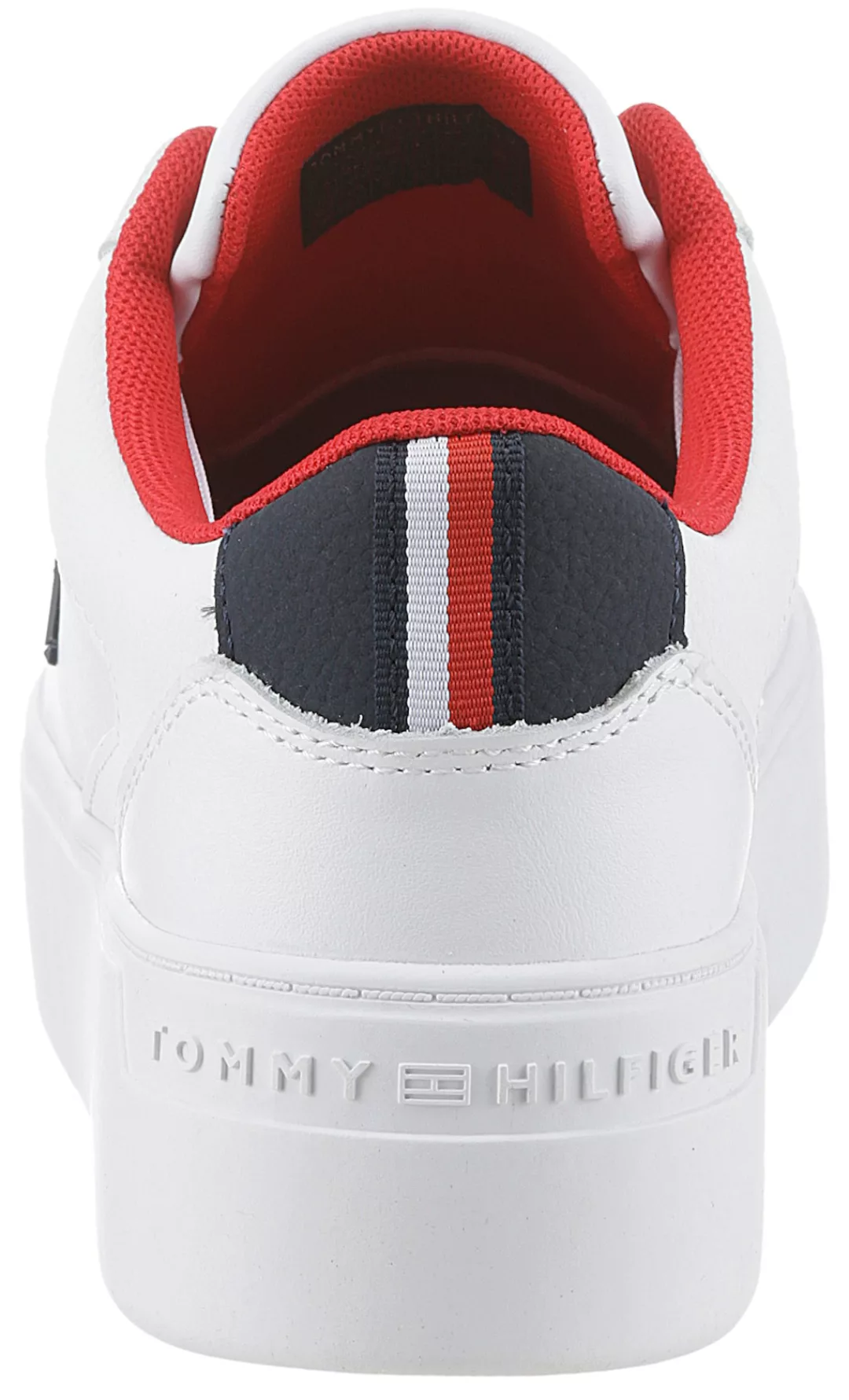 Tommy Hilfiger Plateausneaker "TH PLATFORM COURT SNEAKER NBK", Freizeitschu günstig online kaufen