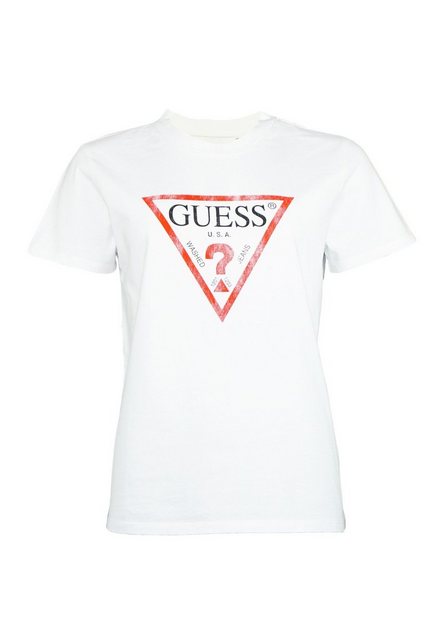 Guess T-Shirt T-Shirt SS Classic Fit Logo Kurzarmshirt (1-tlg) günstig online kaufen