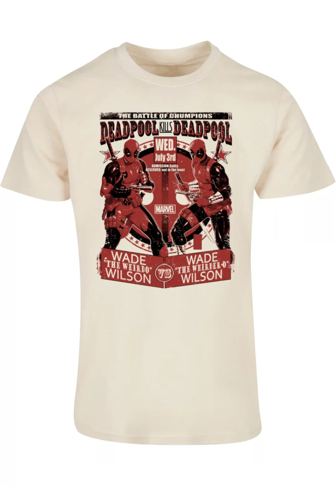 ABSOLUTE CULT T-Shirt "ABSOLUTE CULT Herren Deadpool - Deadpool Vs Deadpool günstig online kaufen