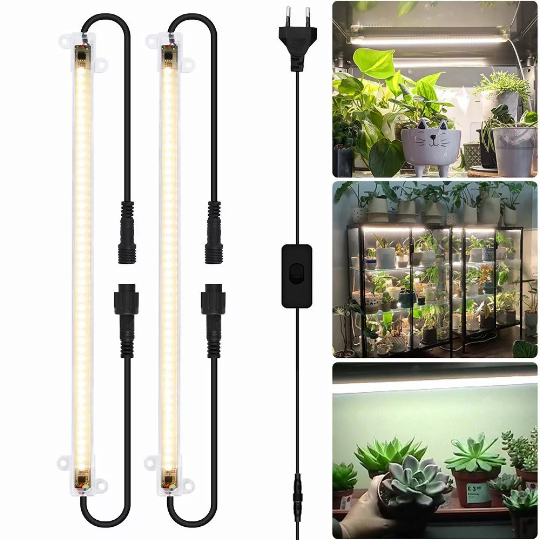 Rosnek Pflanzenlampe 30/50cm, Anschließbar, Sonnenlicht, für günstig online kaufen