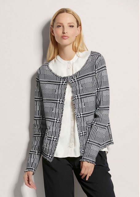 MADELEINE Strickjacke Kurze Strickjacke in Tweed-Optik günstig online kaufen