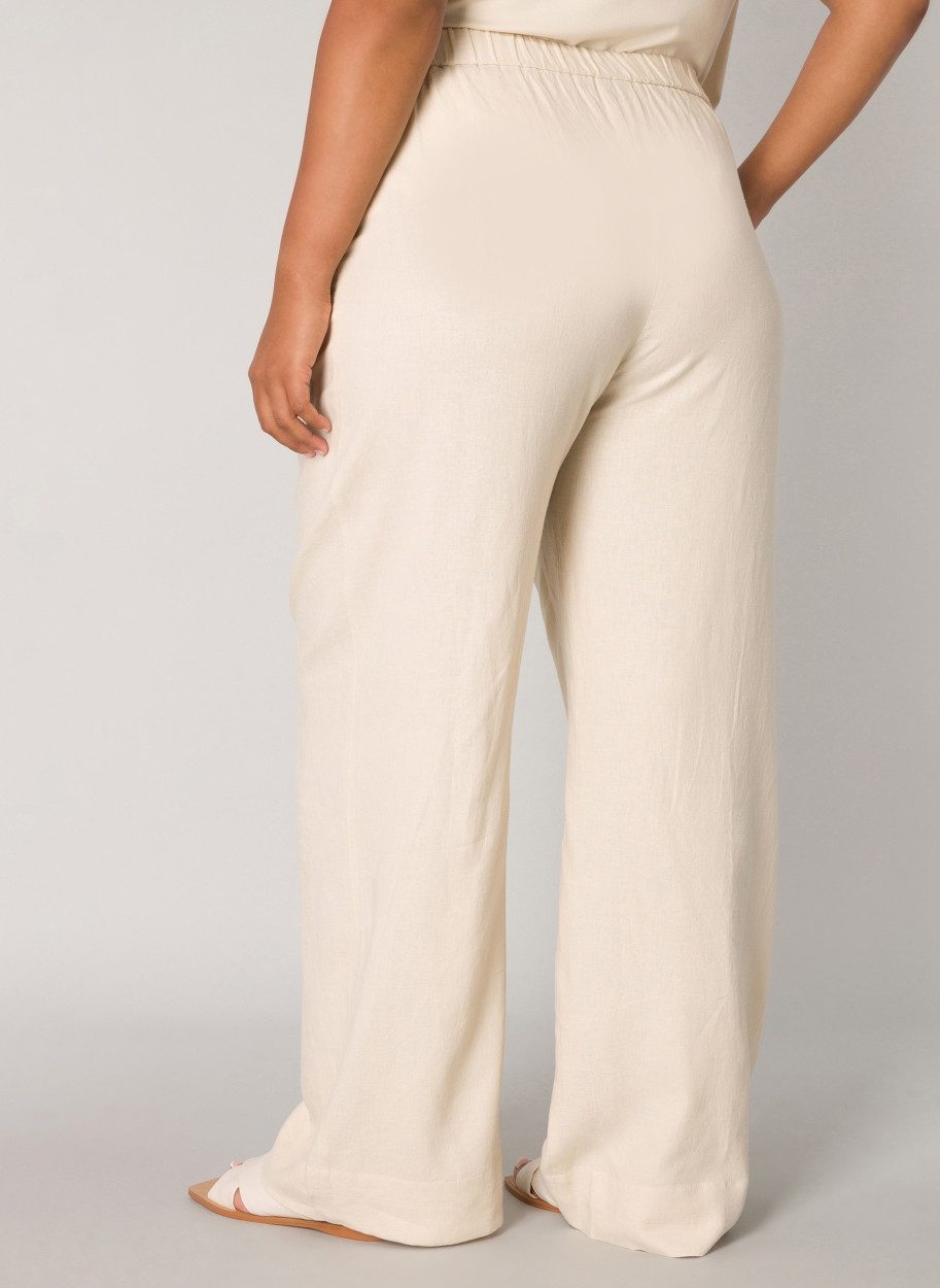 Base Level Curvy Leinenhose Yula Sommerhose günstig online kaufen