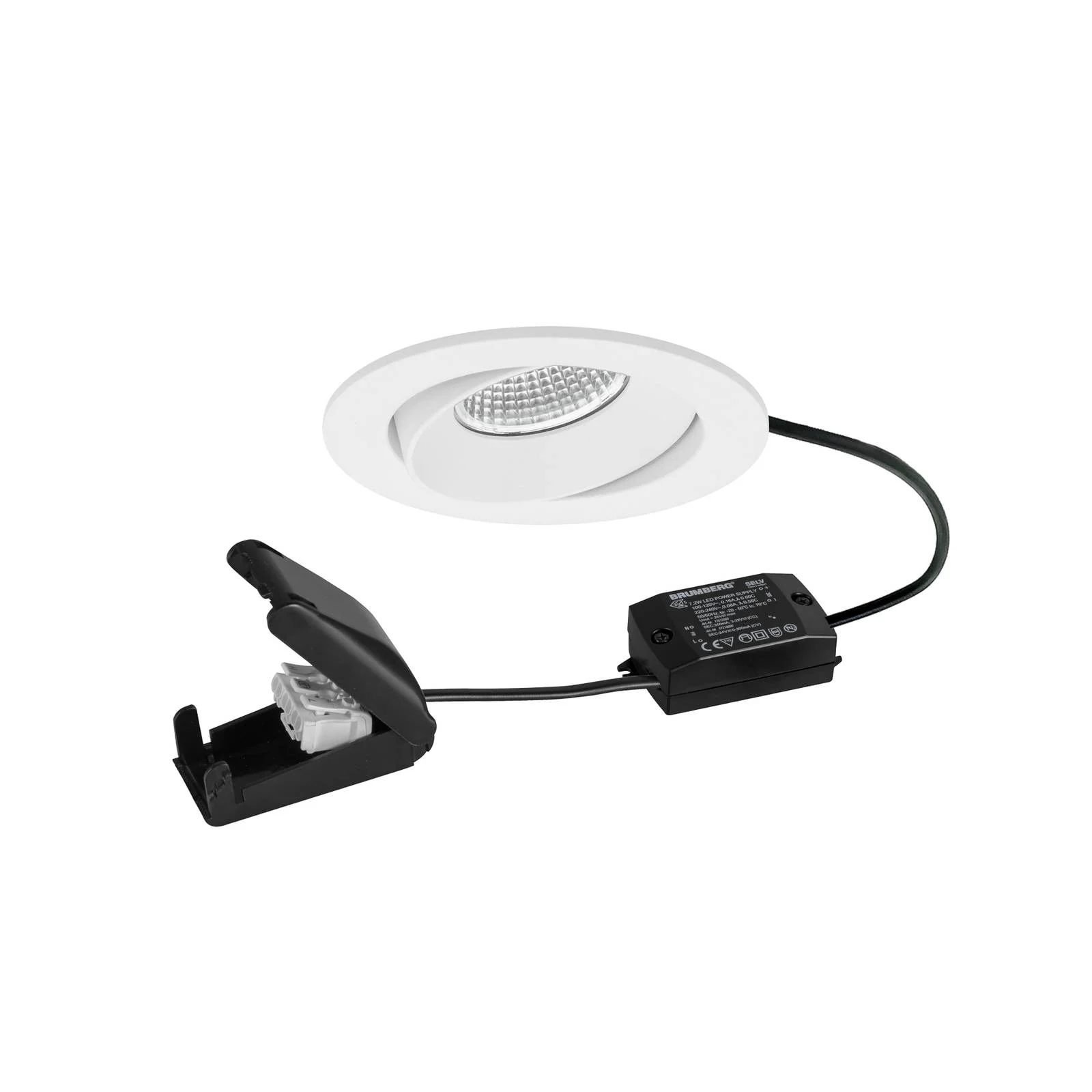 BRUMBERG LED-Spot BB35 on/off Anschlussbox strukturweiß günstig online kaufen