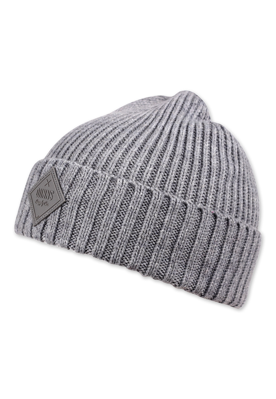 Djinns Beanie RUBBER RIB Grey Grau günstig online kaufen