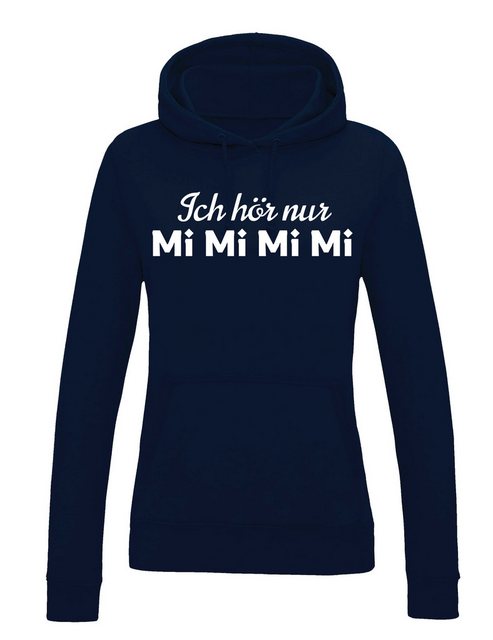 Youth Designz Kapuzenpullover "Ich höre nur MiMiMiMi" Damen Hoodie Pullover günstig online kaufen