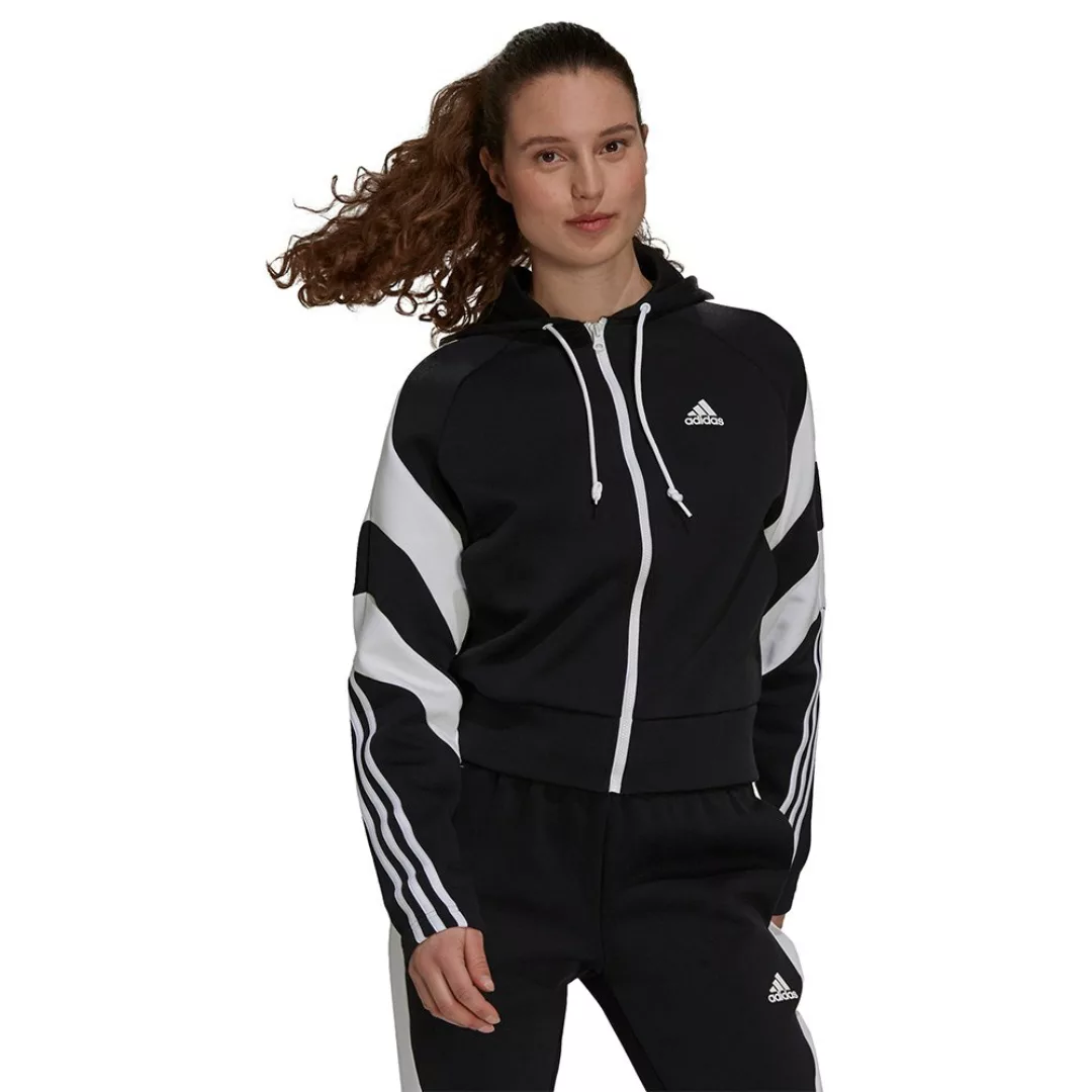 Adidas Scb Sweatshirt Mit Reißverschluss 2XS Black günstig online kaufen