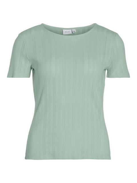 Vila Kurzarmshirt VIKASSIE S/S POINTELLE TOP - NOOS günstig online kaufen