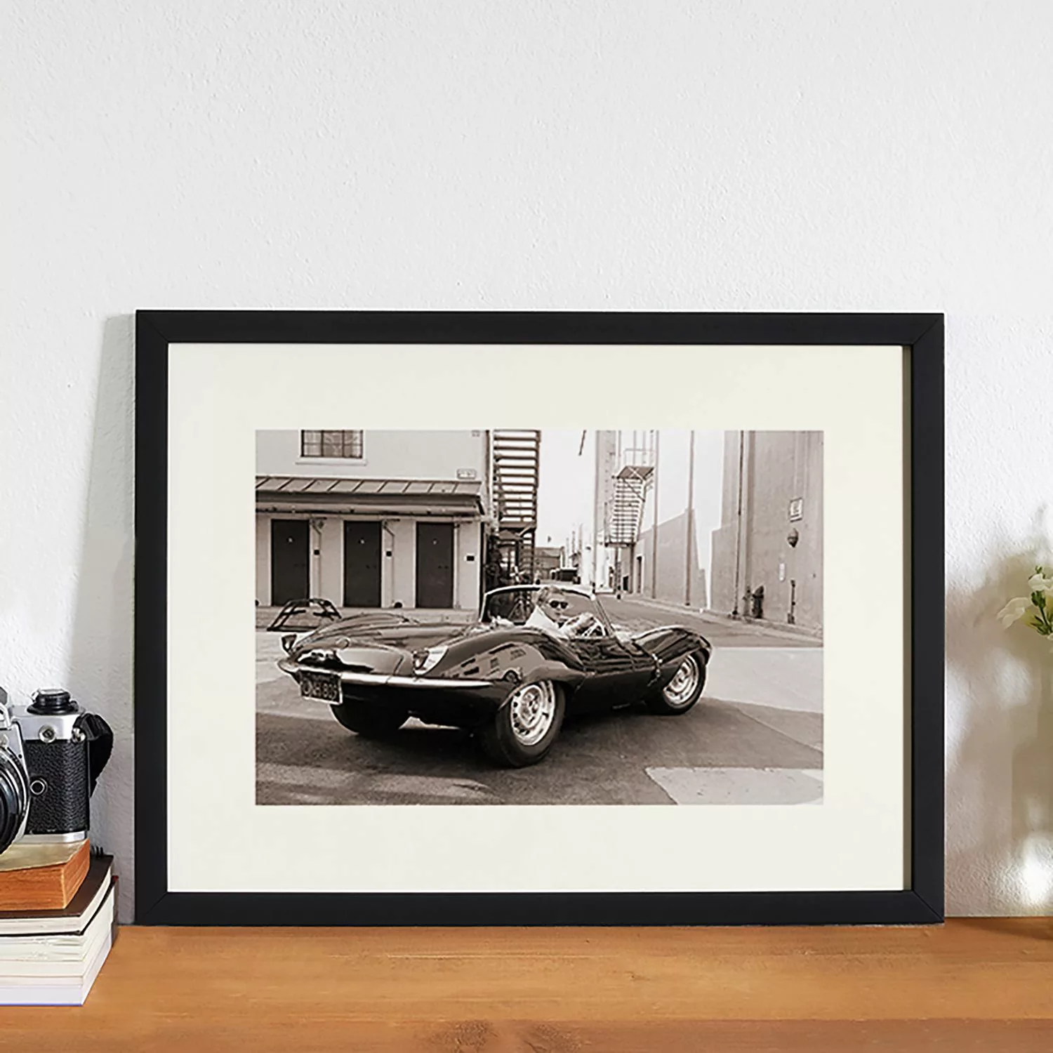 home24 Bild Steve McQueen in his Jaguar günstig online kaufen