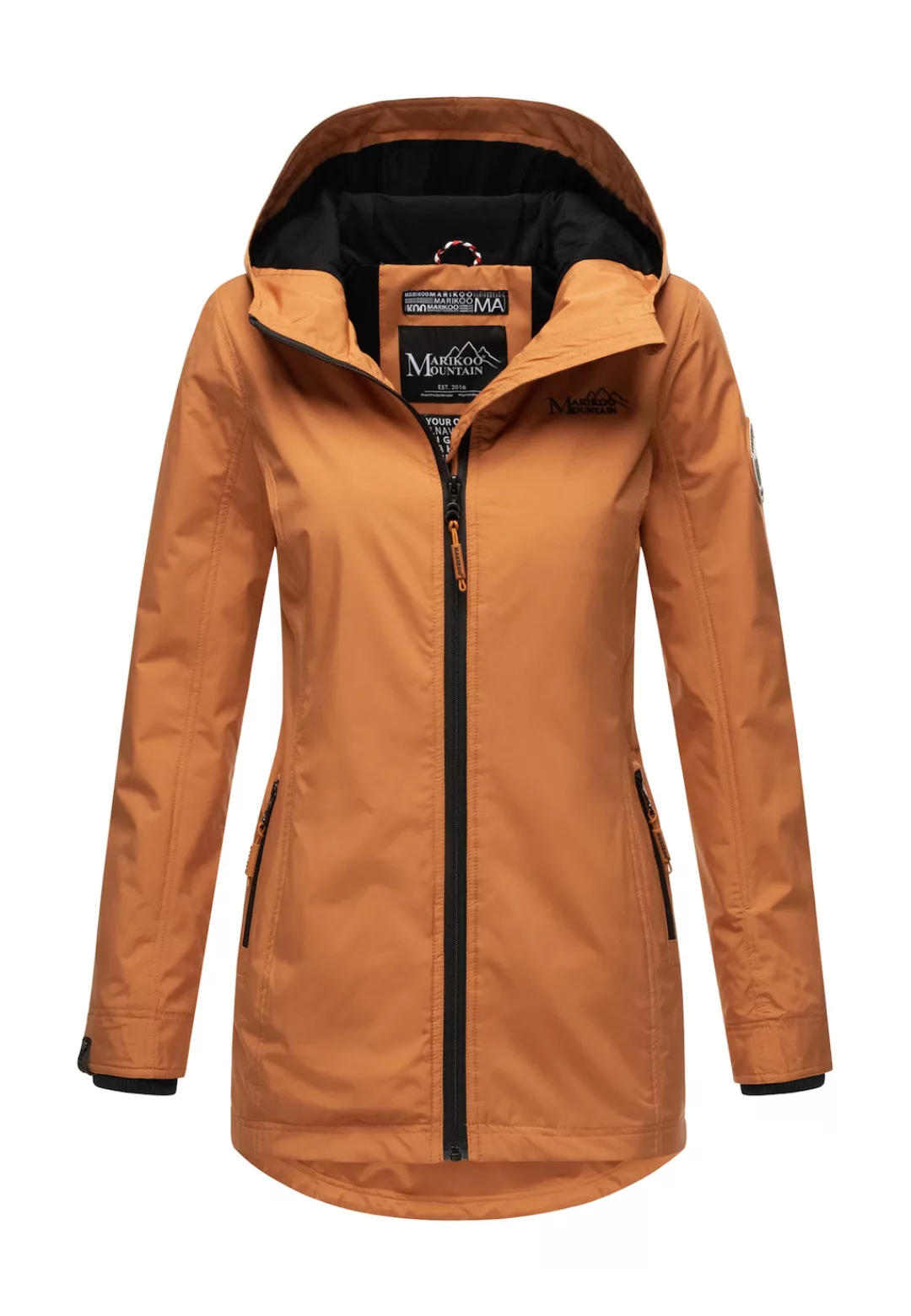 Marikoo Outdoorjacke "Honigbeere", sportliche Übergangsjacke mit Kapuze günstig online kaufen