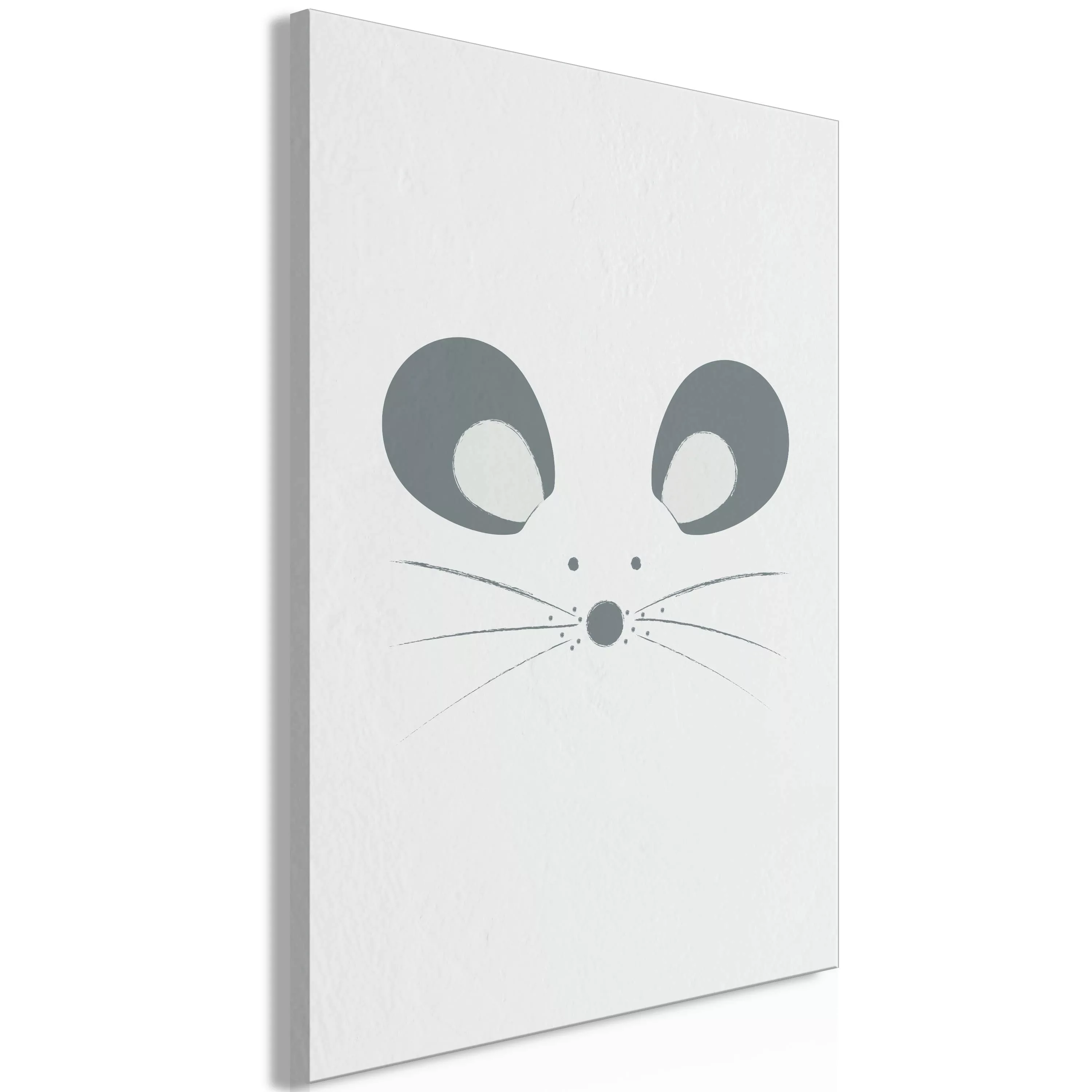 Wandbild - Curious Mouse (1 Part) Vertical günstig online kaufen