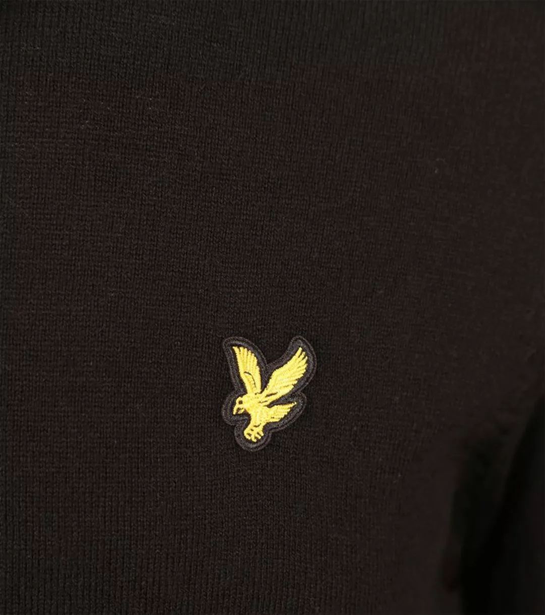 Lyle & Scott Pullover Merino Schwarz - Größe XL günstig online kaufen