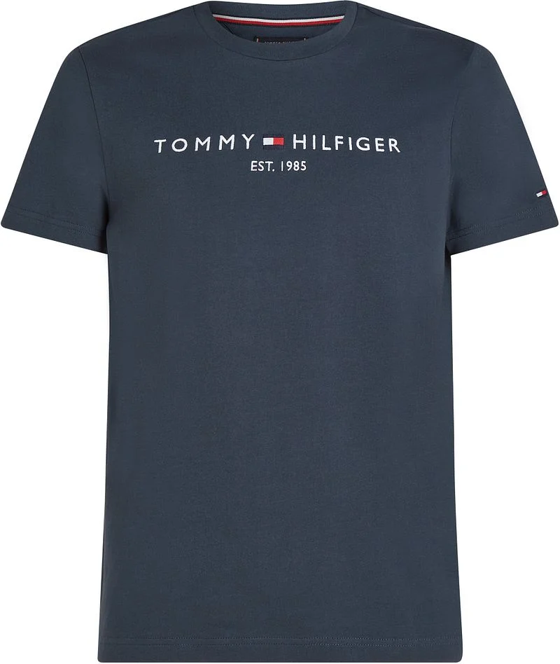 Tommy Hilfiger T-shirt Logo Military Denim - Größe L günstig online kaufen