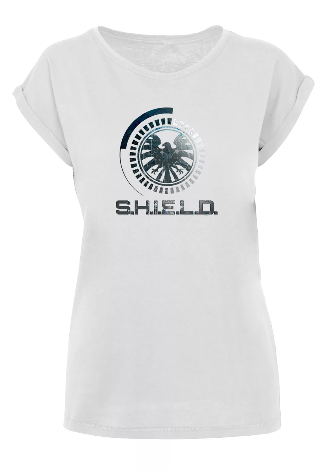 F4NT4STIC T-Shirt "Marvel Avengers Shield Circuits", Damen,Premium Merch,Re günstig online kaufen