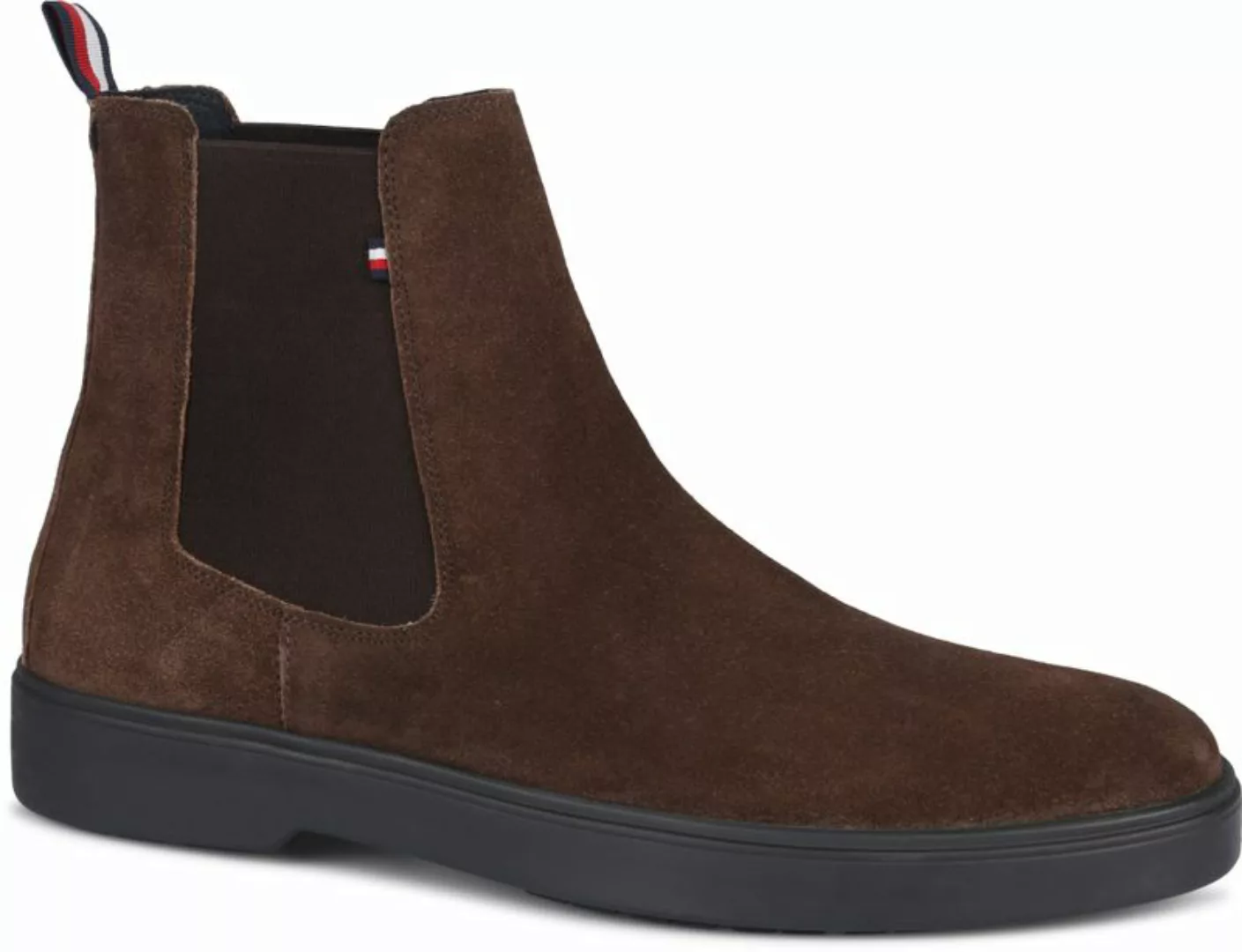 Tommy Hilfiger Chelsea Boots Braun - Größe 44 günstig online kaufen