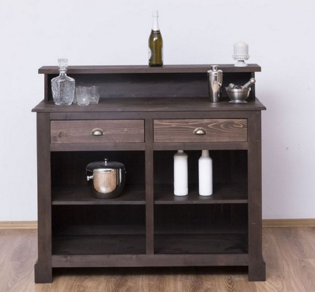 Casa Padrino Barschrank Casa Padrino Landhausstil Bar Theke Dunkelbraun 120 günstig online kaufen