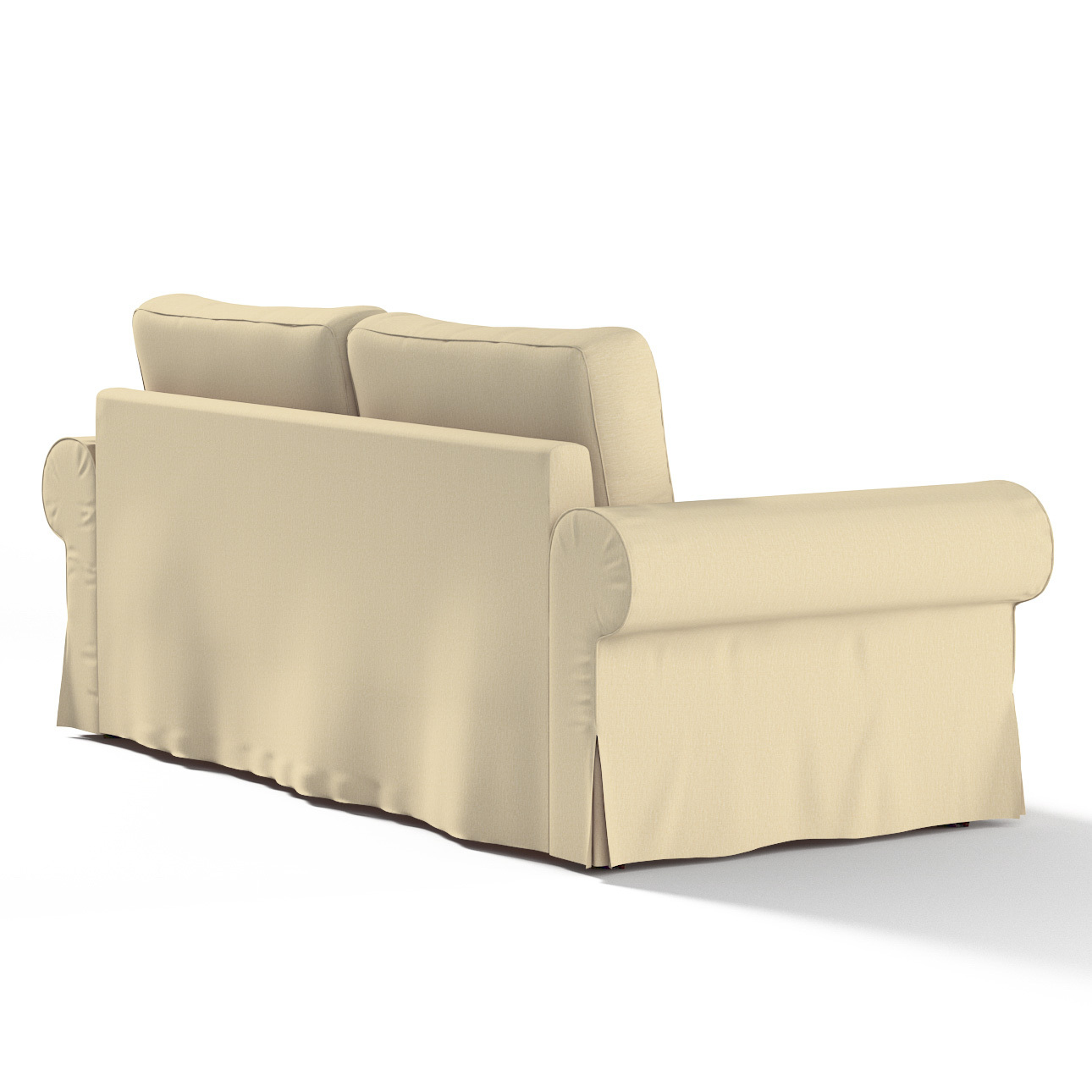 Bezug für Backabro 3-Sitzer Sofa ausklappbar, vanille, Bezug für Backabro 3 günstig online kaufen