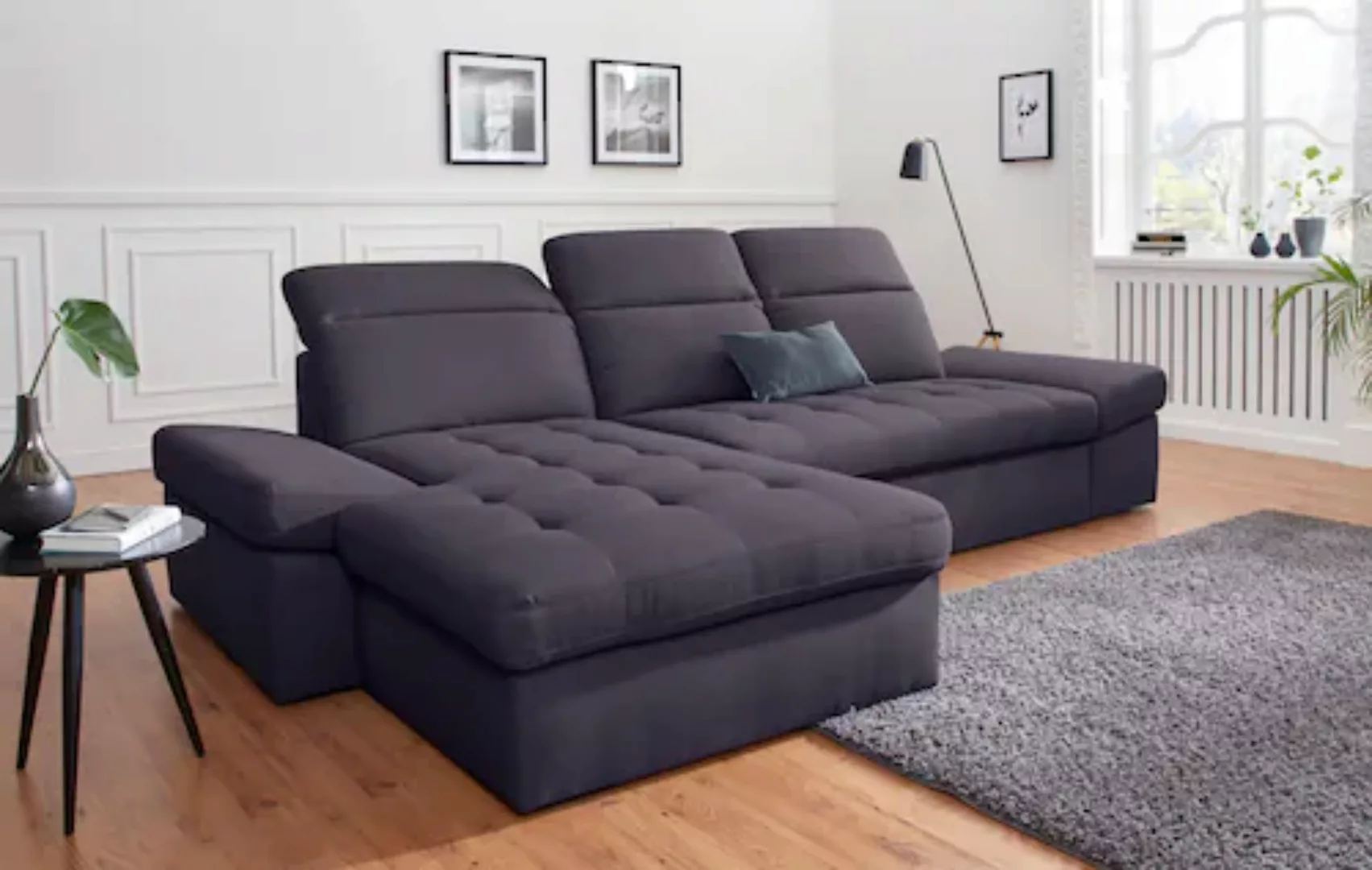 sit&more Ecksofa Stardust L-Form, wahlweise mit Bettfunktion und Bettkasten günstig online kaufen