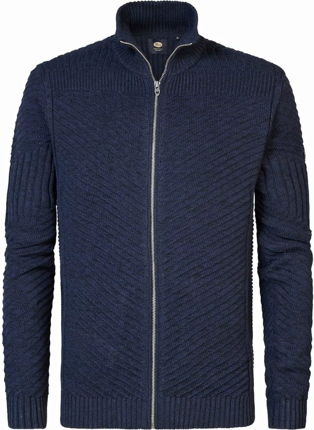 Petrol Kabelpullover Nunam Navy - Größe XXL günstig online kaufen