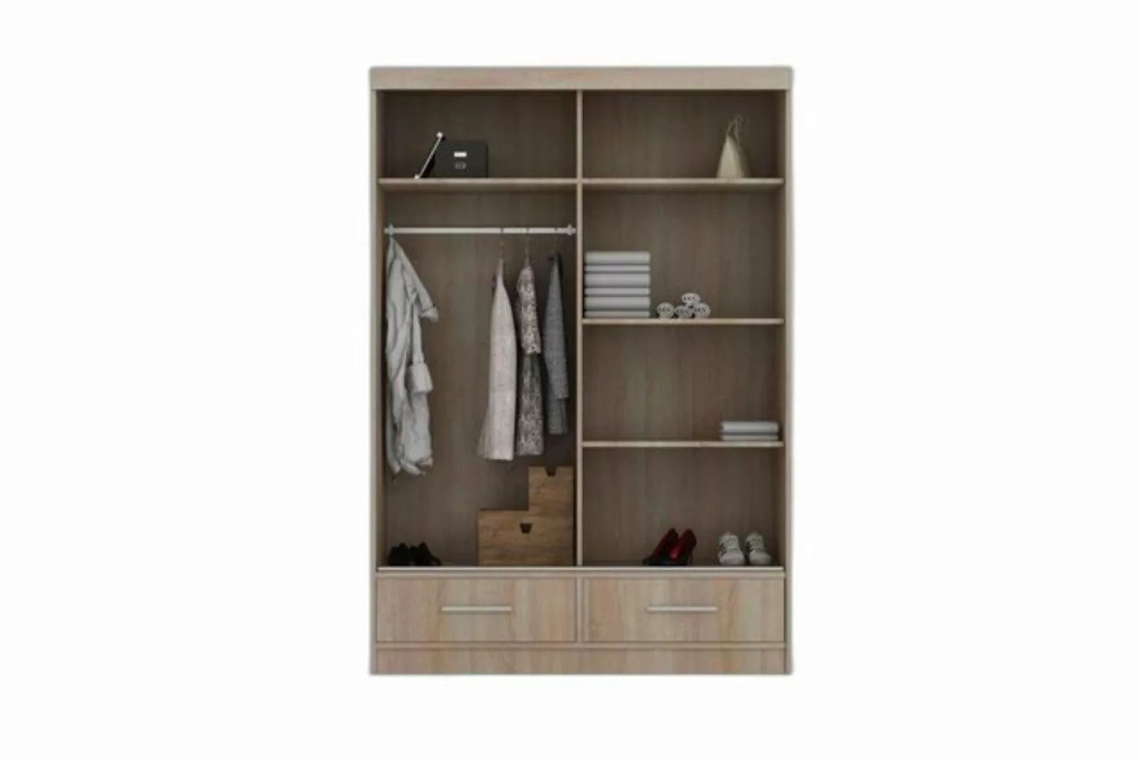 Xlmoebel Kleiderschrank Kleiderschrank Schlafzimmer Schrank Modern Stil Lux günstig online kaufen