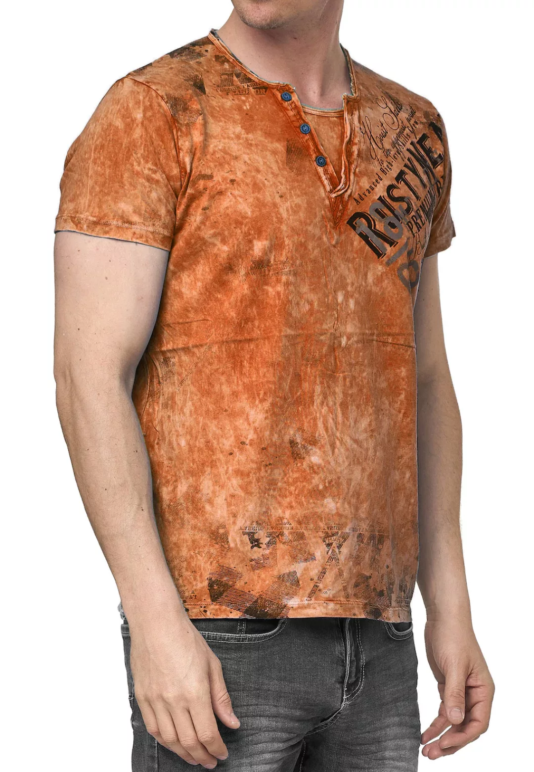 Rusty Neal T-Shirt, im coolen Used-Look-Design günstig online kaufen