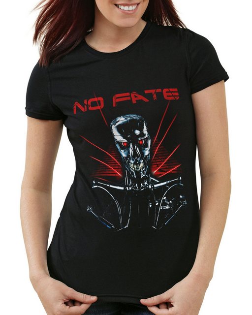 style3 T-Shirt No Fate terminator film arnold t-800 schwarzenegger skynet t günstig online kaufen