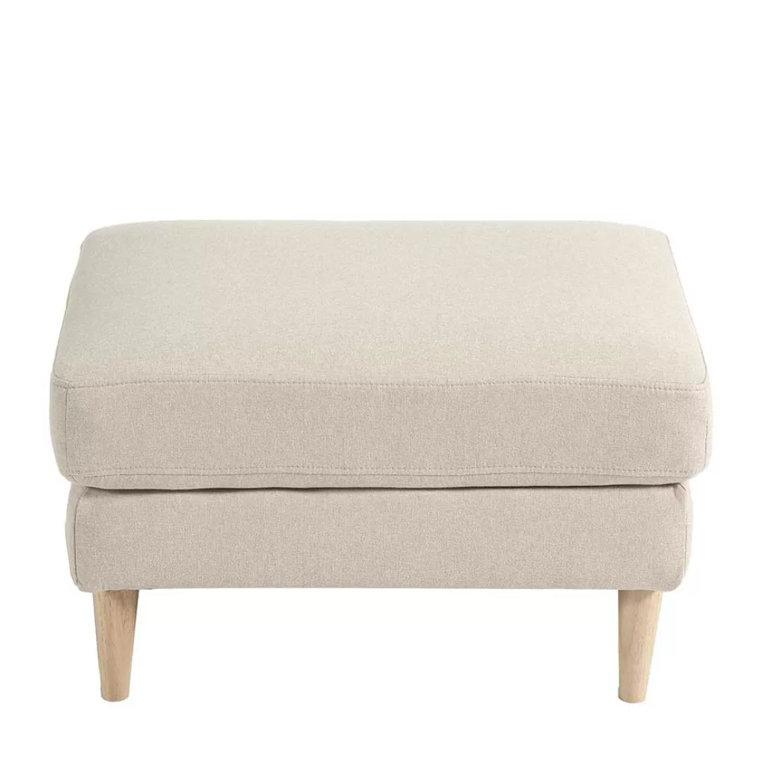 Fusshocker Hocker in Beige und Buchefarben günstig online kaufen